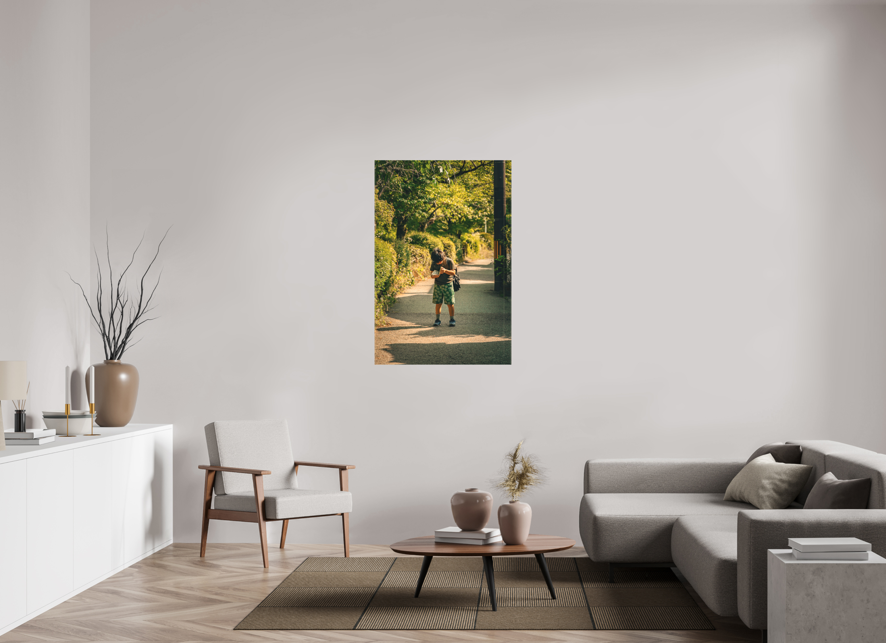 80 x 120 cm, Cadre simple Matte on Stretcher Frame Tetsugaku No Michi