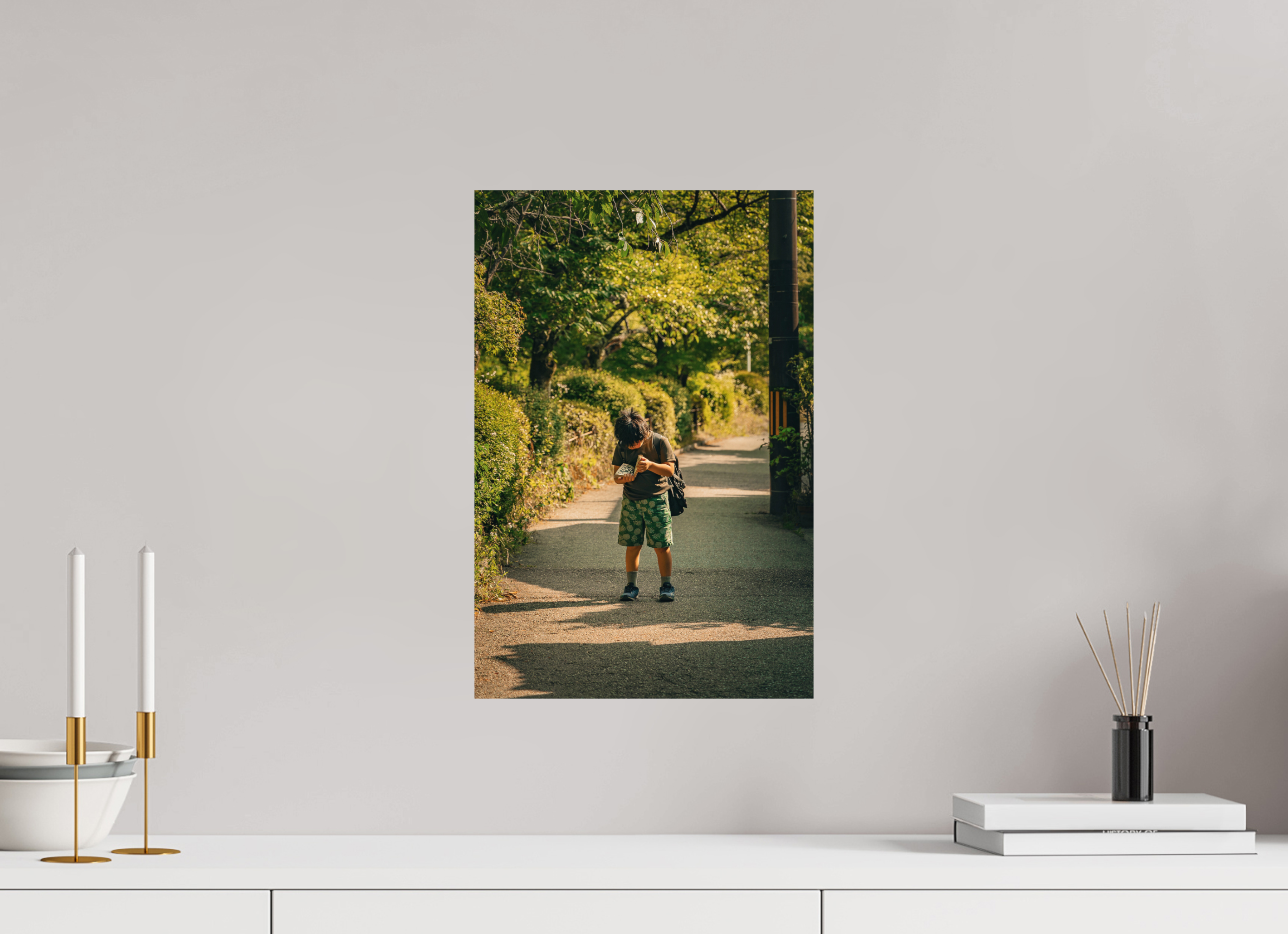 30 x 45 cm, Photo Print On Fuji Crystal DP II Tetsugaku No Michi