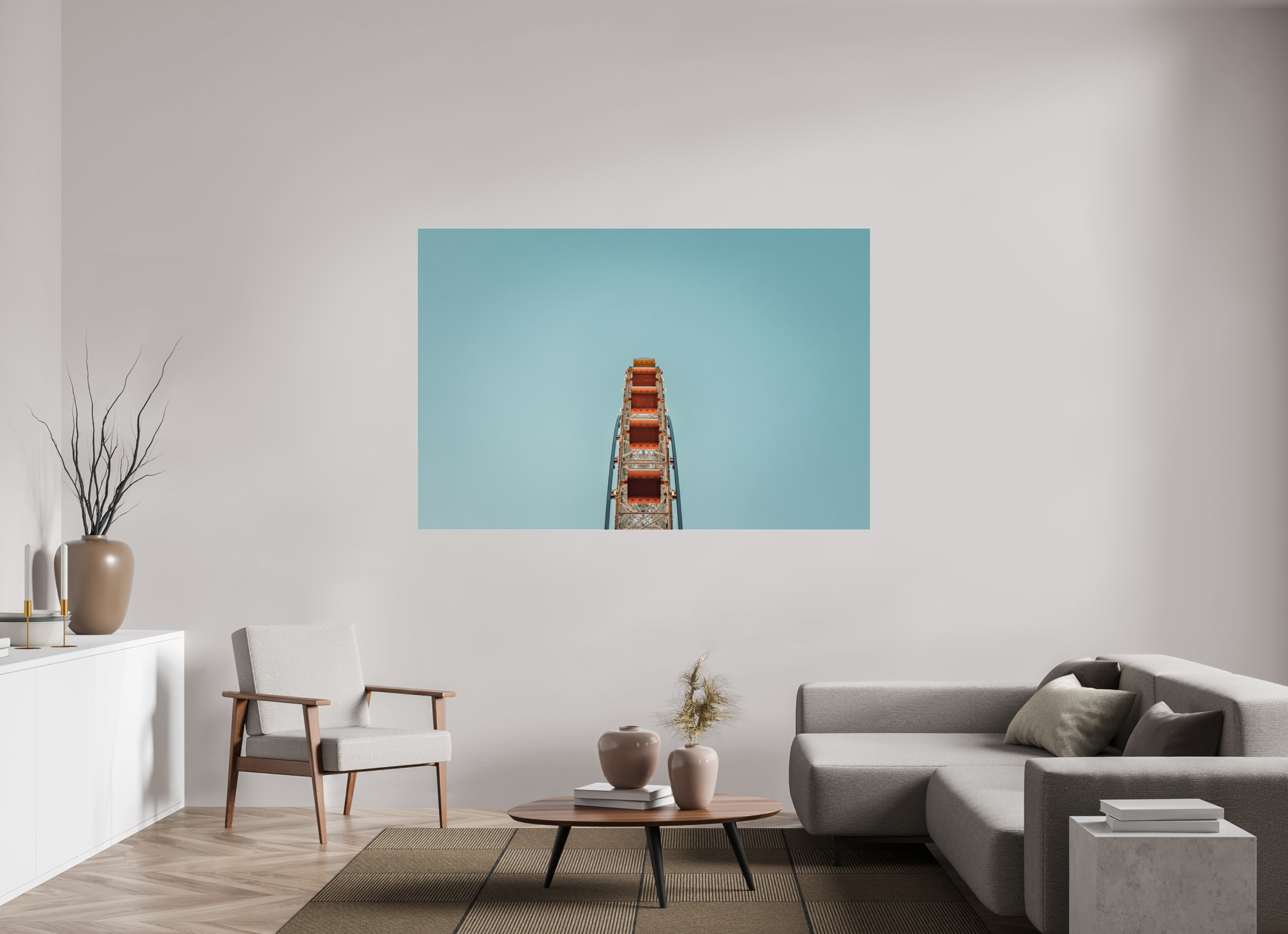 180 x 120 cm, Acrylic Glass Tempozan
