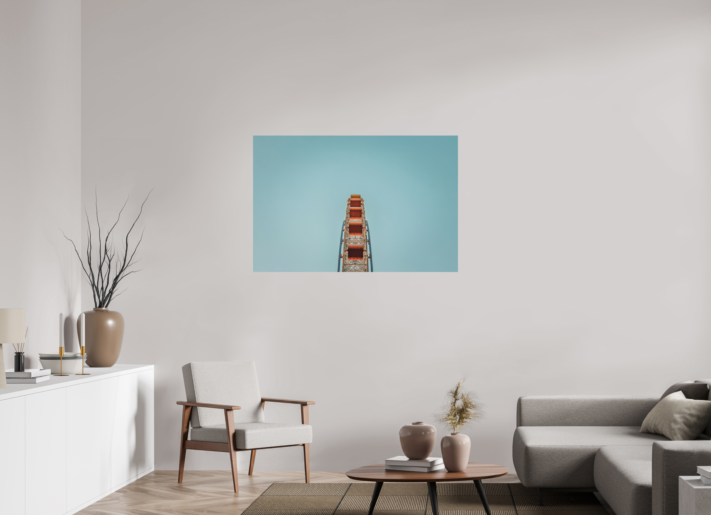 120 x 80 cm, Aluminium Tempozan