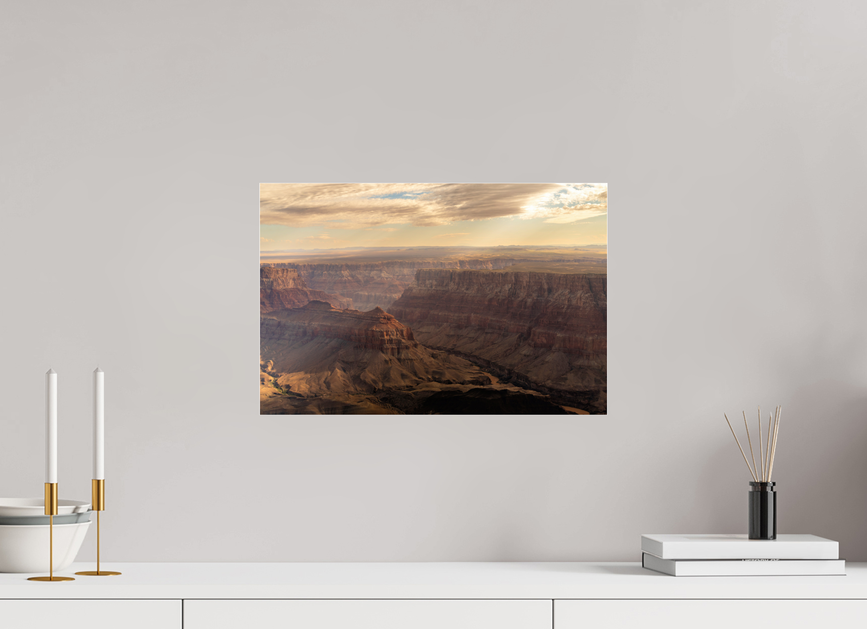 45 x 30 cm, Photo Print Under Acrylic Glass Grand Canyon