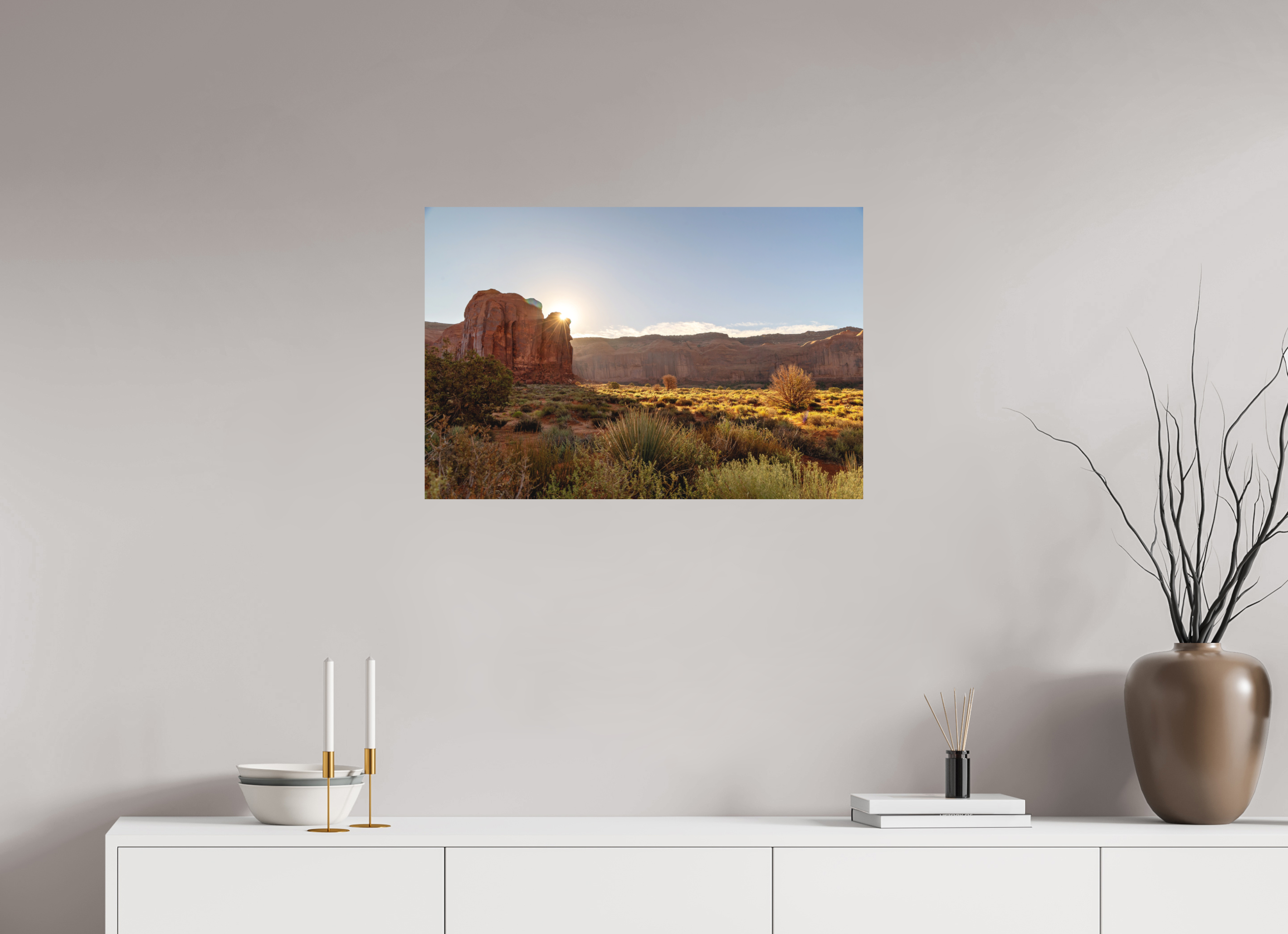 75 x 50 cm, Aluminium Mesa