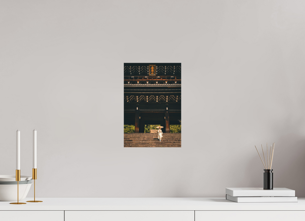 20 x 30 cm, Cadre simple Matte on Stretcher Frame Chion-in Temple