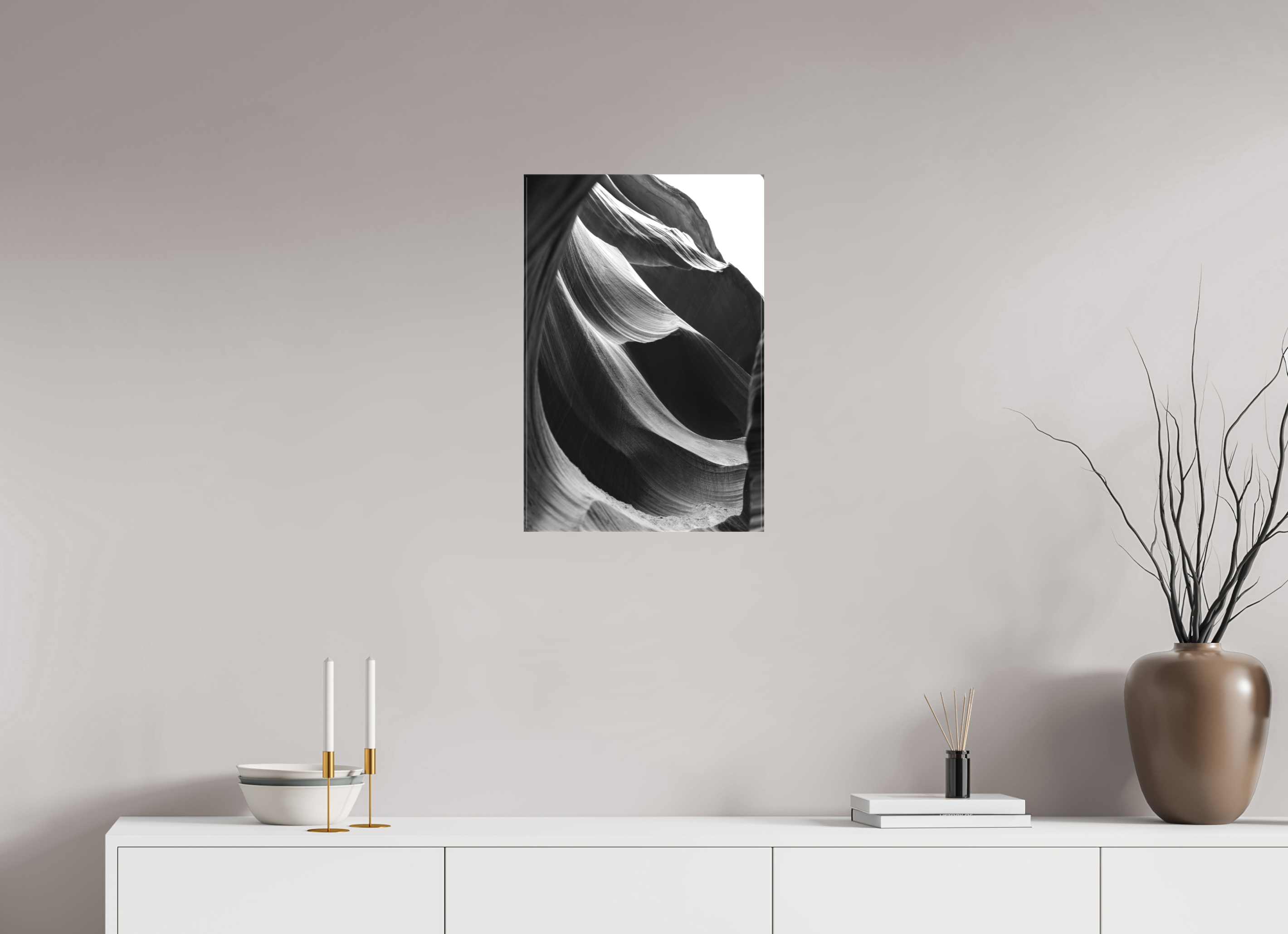 40 x 60 cm, Cadre simple Matte on Stretcher Frame Navaro
