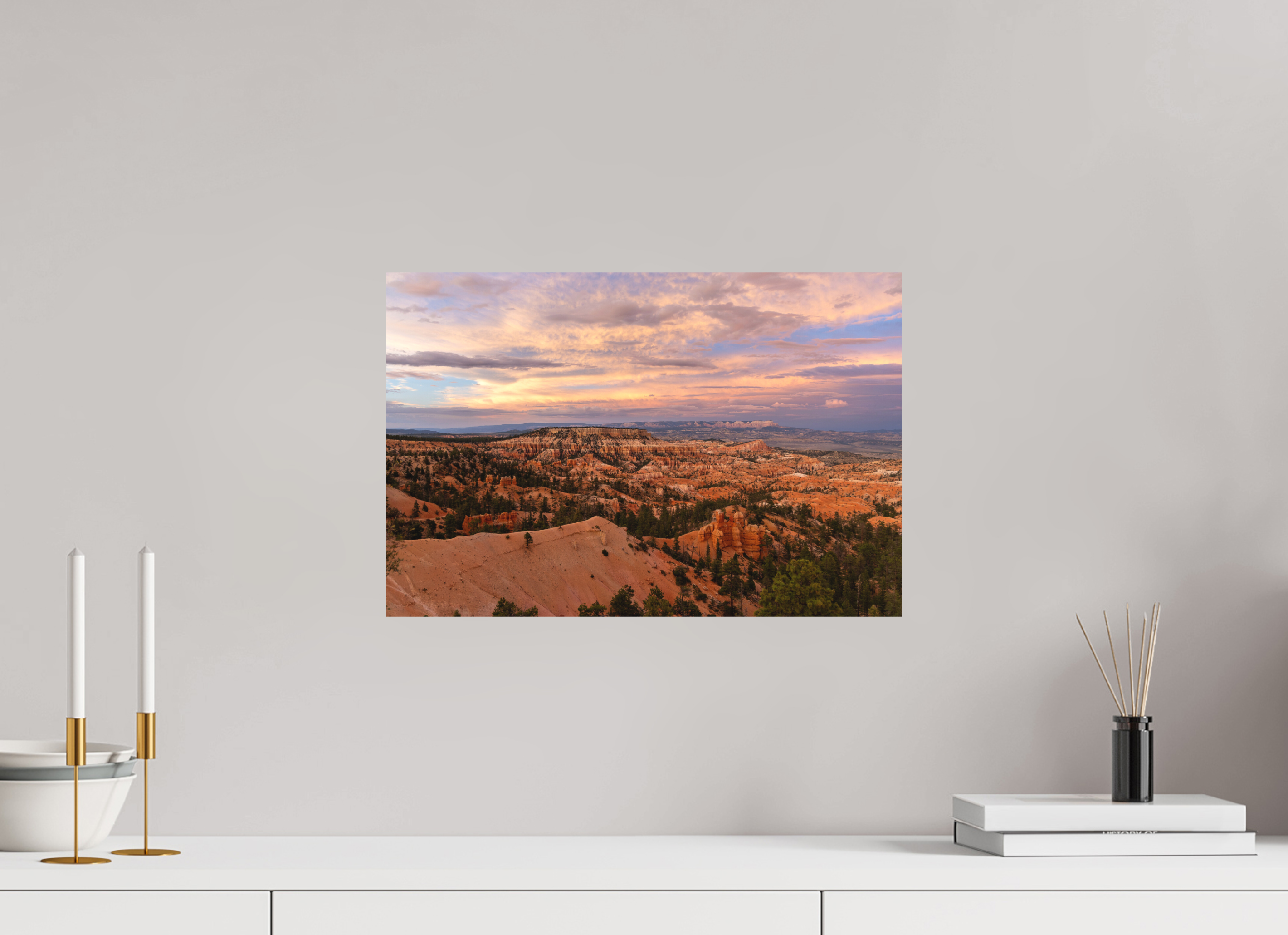 45 x 30 cm, Aluminium Bryce Canyon