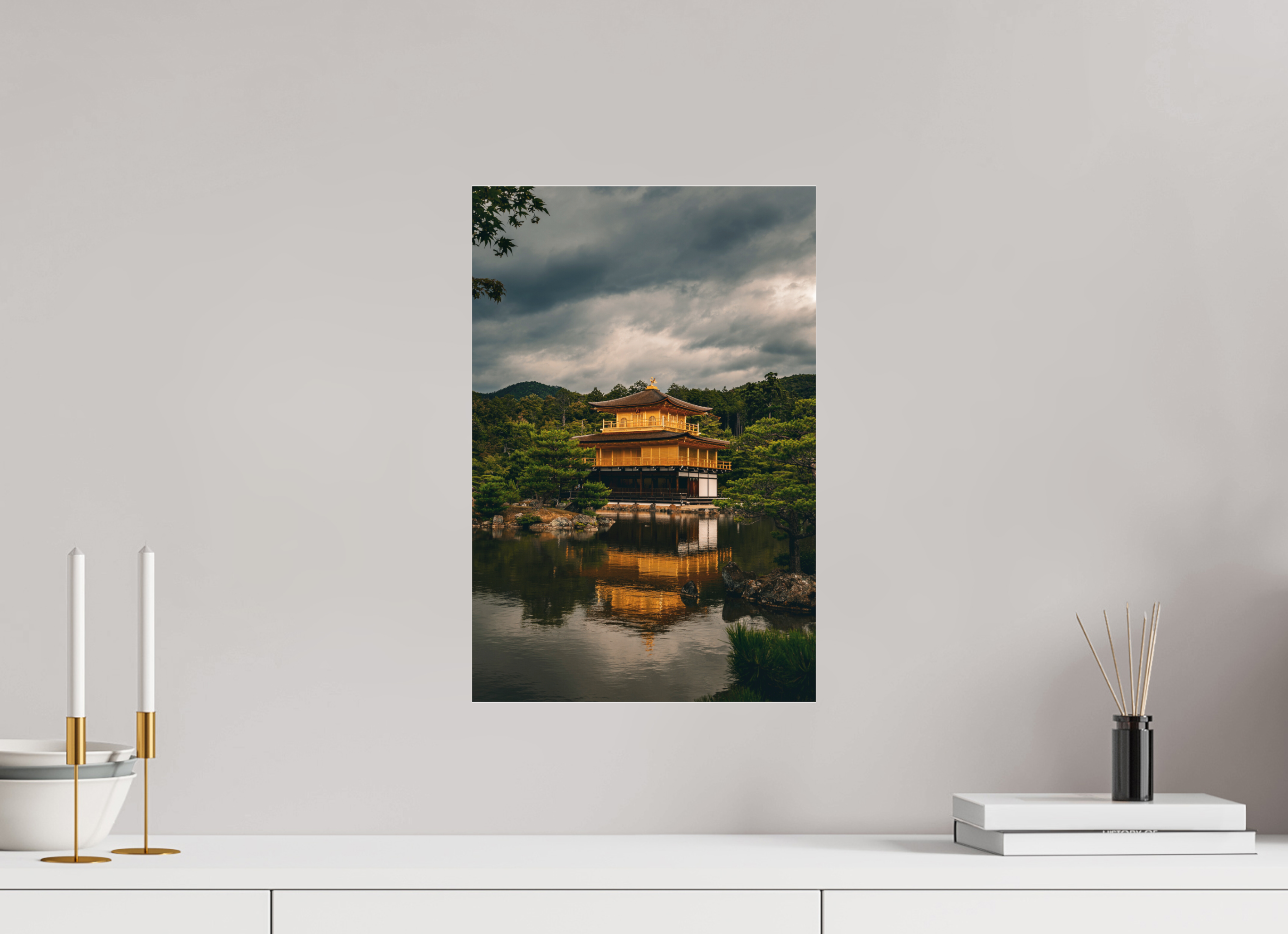 30 x 45 cm, Acrylic Glass Kinkaku-ji