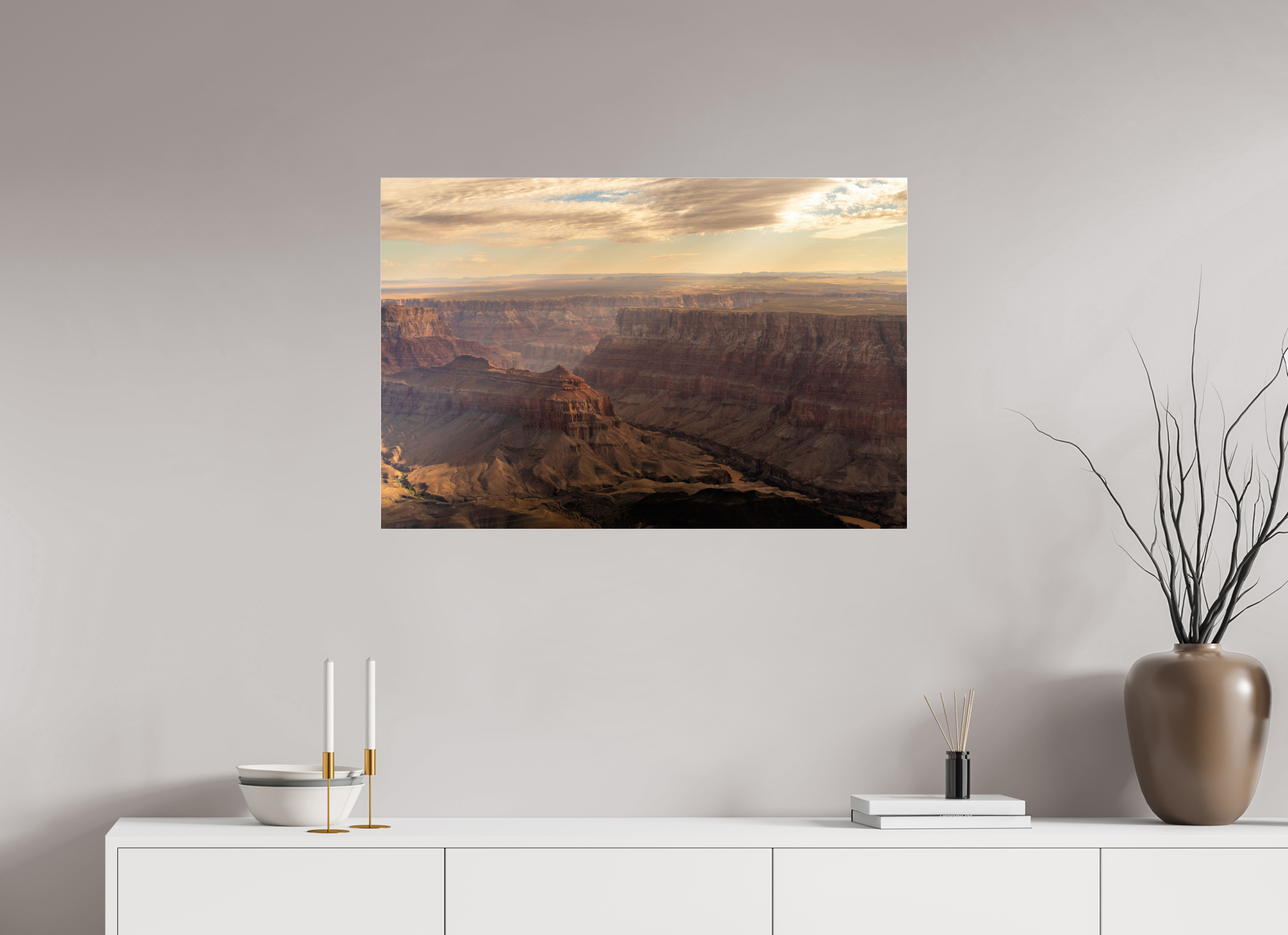 90 x 60 cm, Photo Print Under Acrylic Glass Grand Canyon