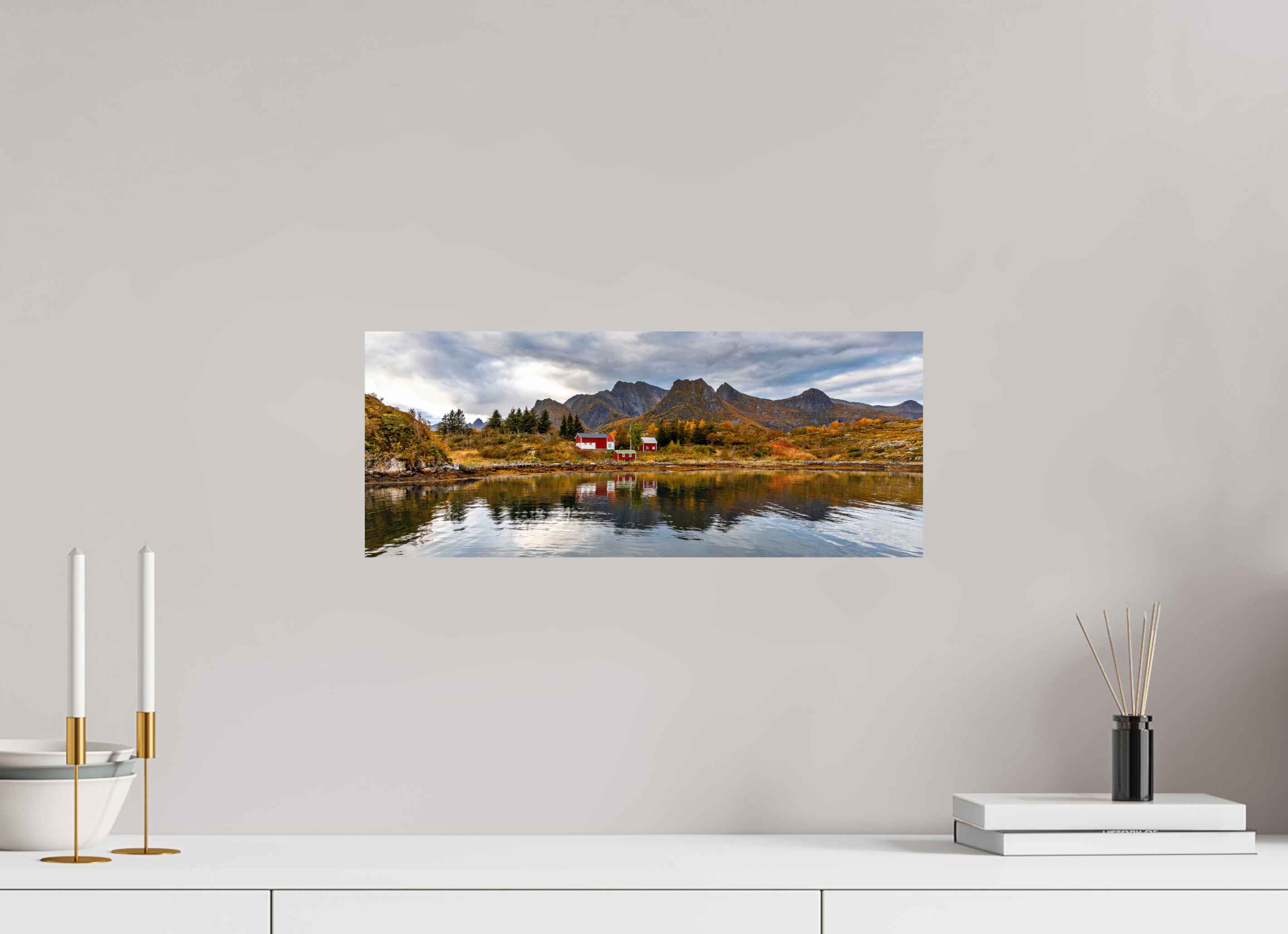 49.4 x 20 cm, Photo Print On Fuji Crystal DP II Arctic Panorama