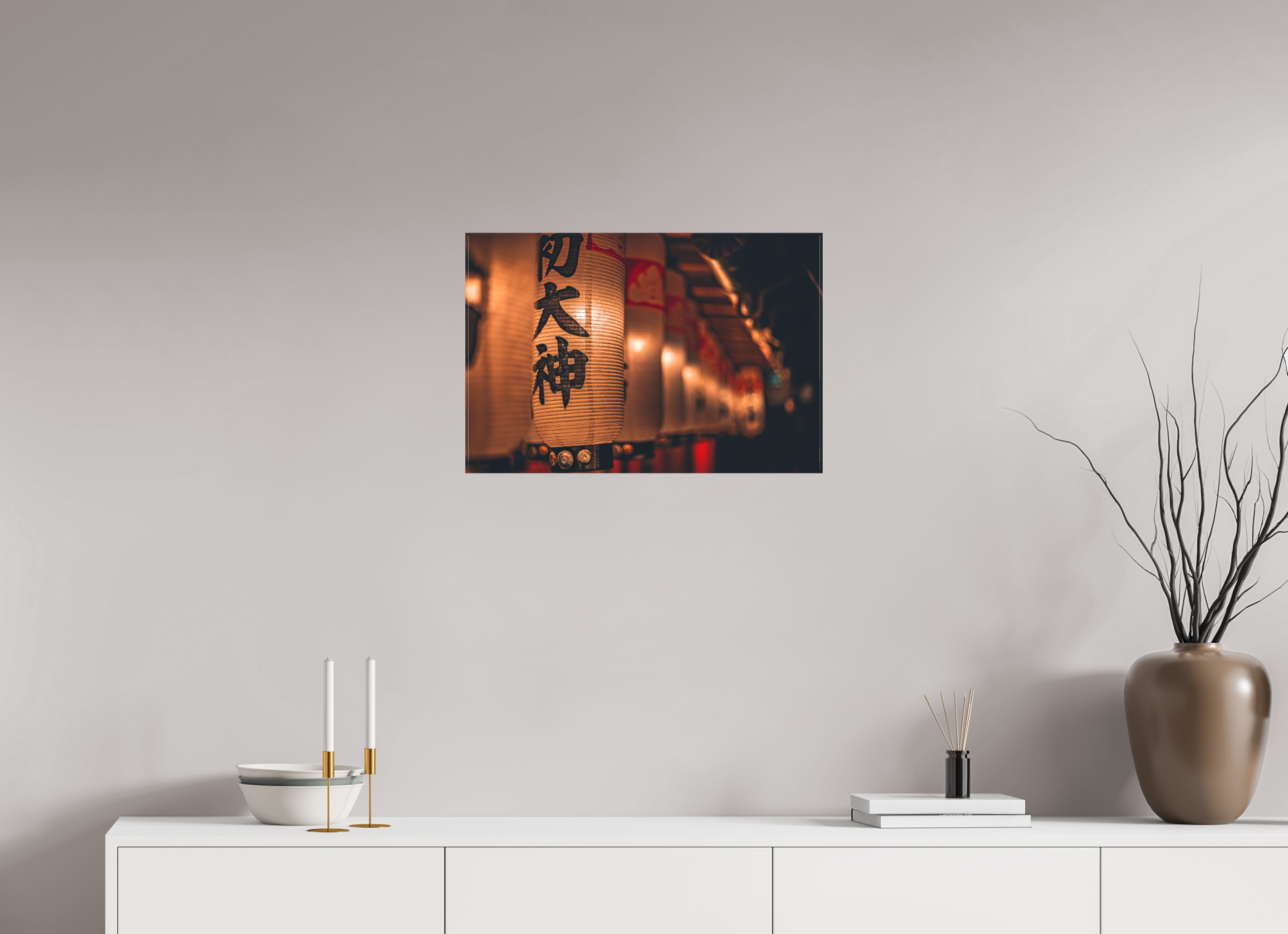 60 x 40 cm, Cadre simple Matte on Stretcher Frame Photo prise par Benjamin Balayre au Japon en Juin 2023