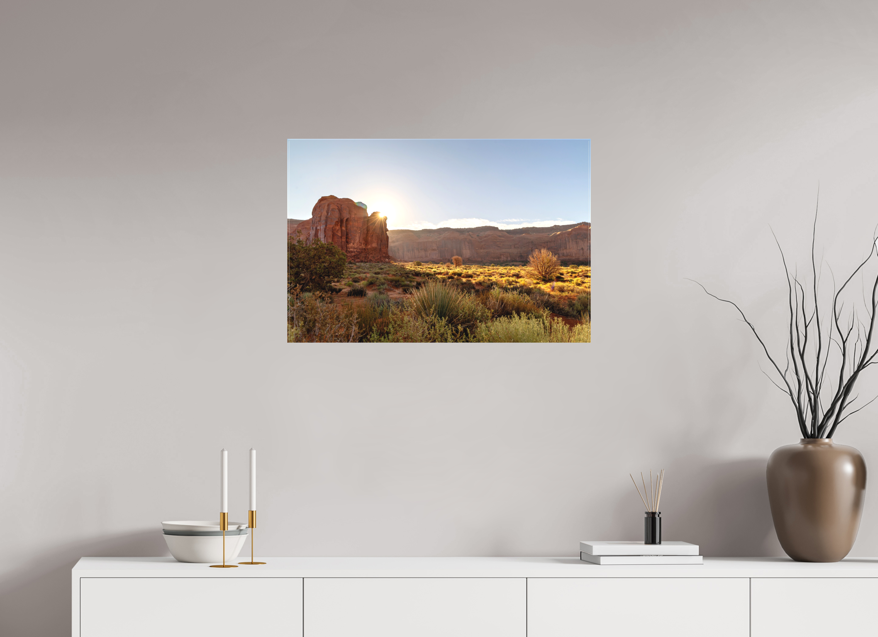 75 x 50 cm, Cadre simple Matte on Stretcher Frame Mesa