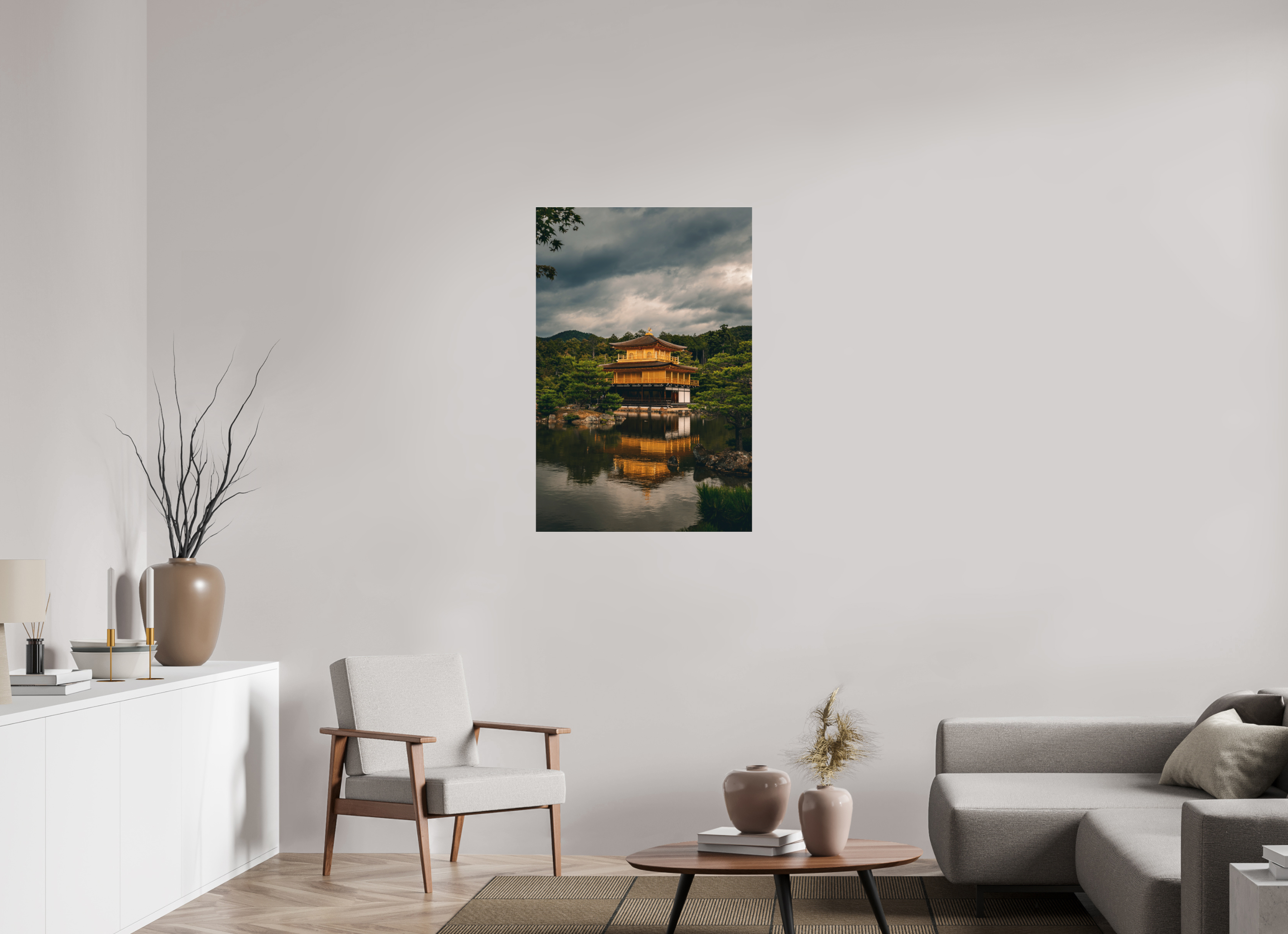 70 x 105 cm, Acrylic Glass Kinkaku-ji