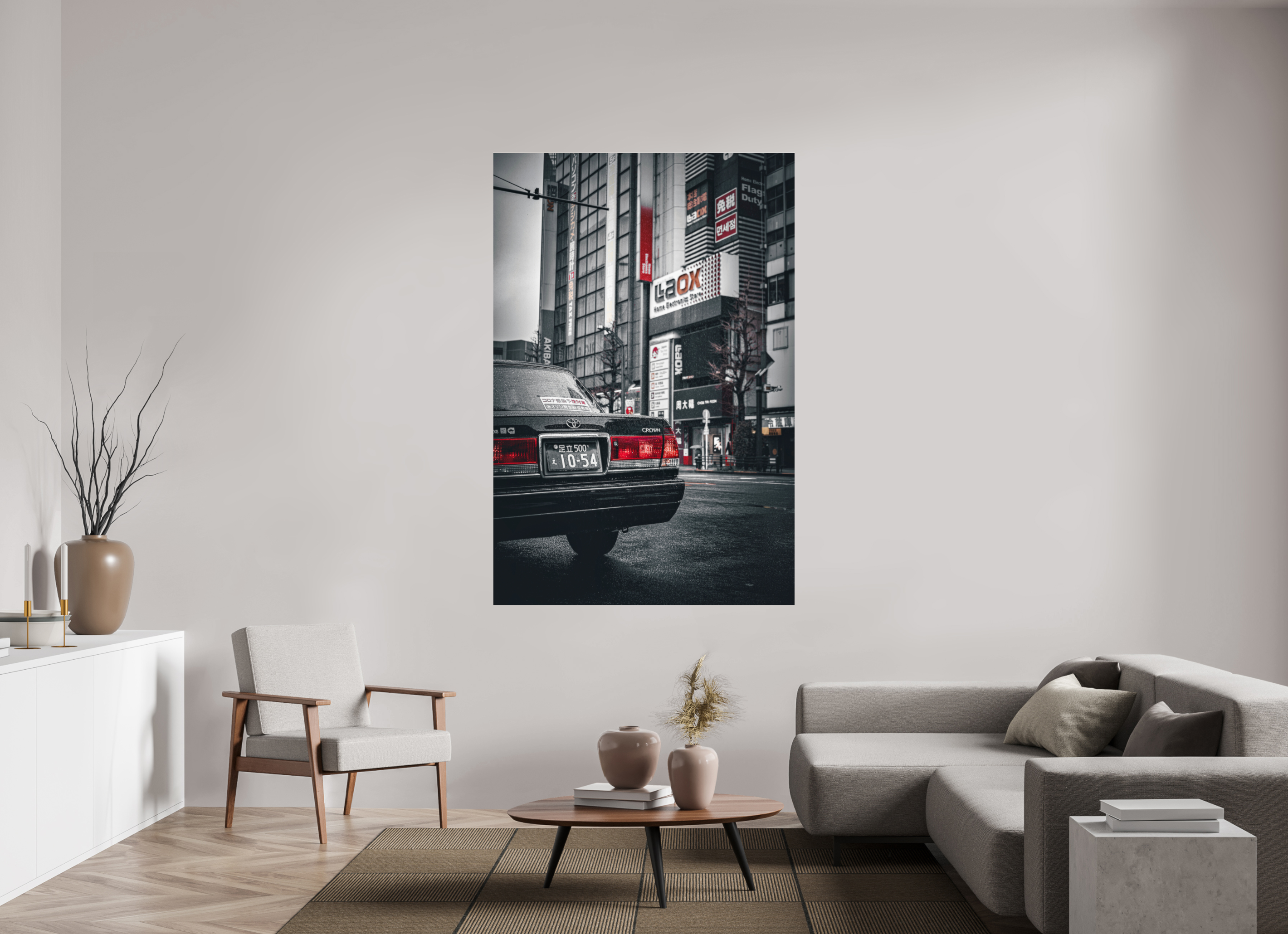 120 x 180 cm, Acrylic Glass Akihabara