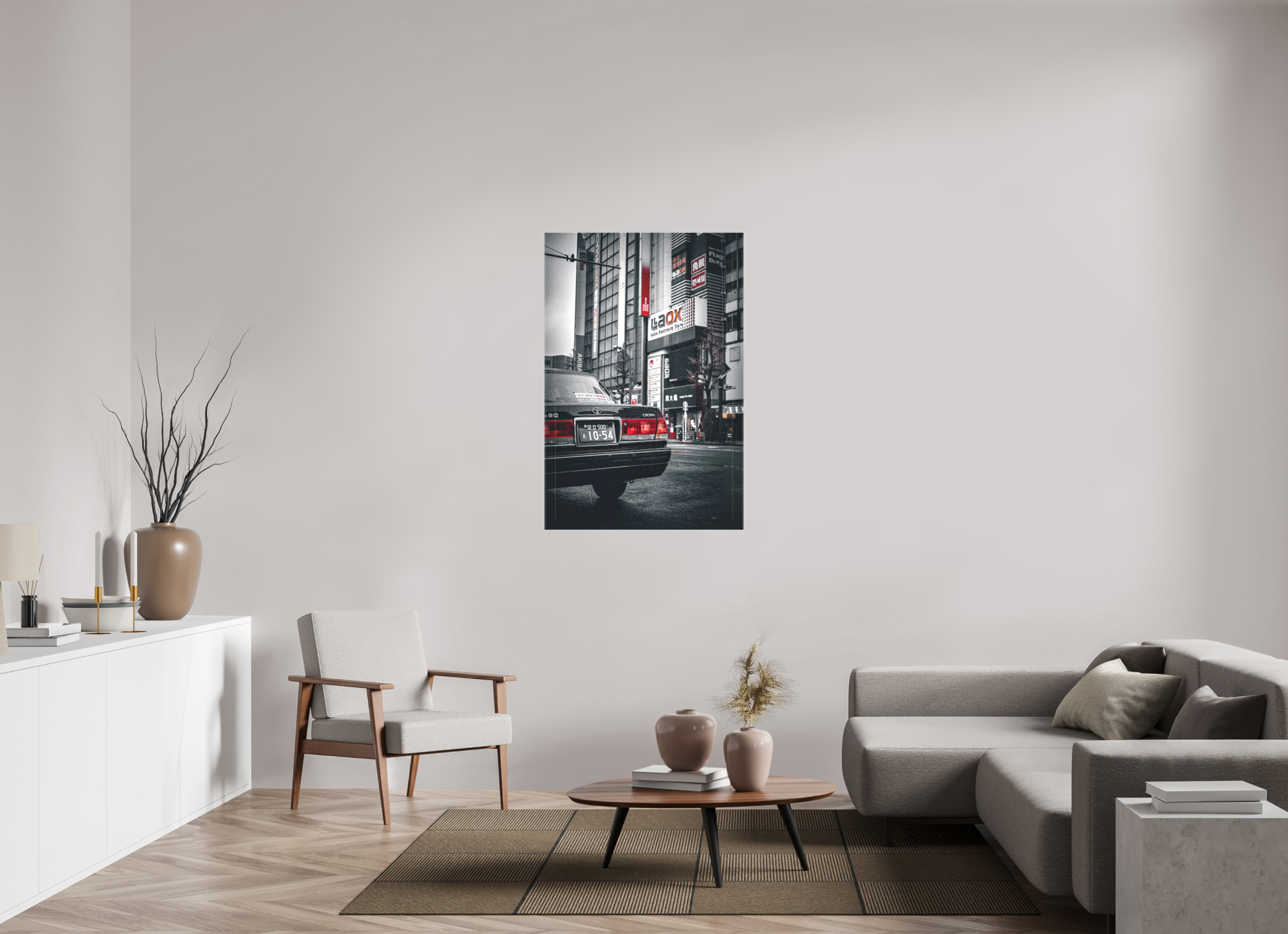 80 x 120 cm, Cadre simple Matte on Stretcher Frame Akihabara