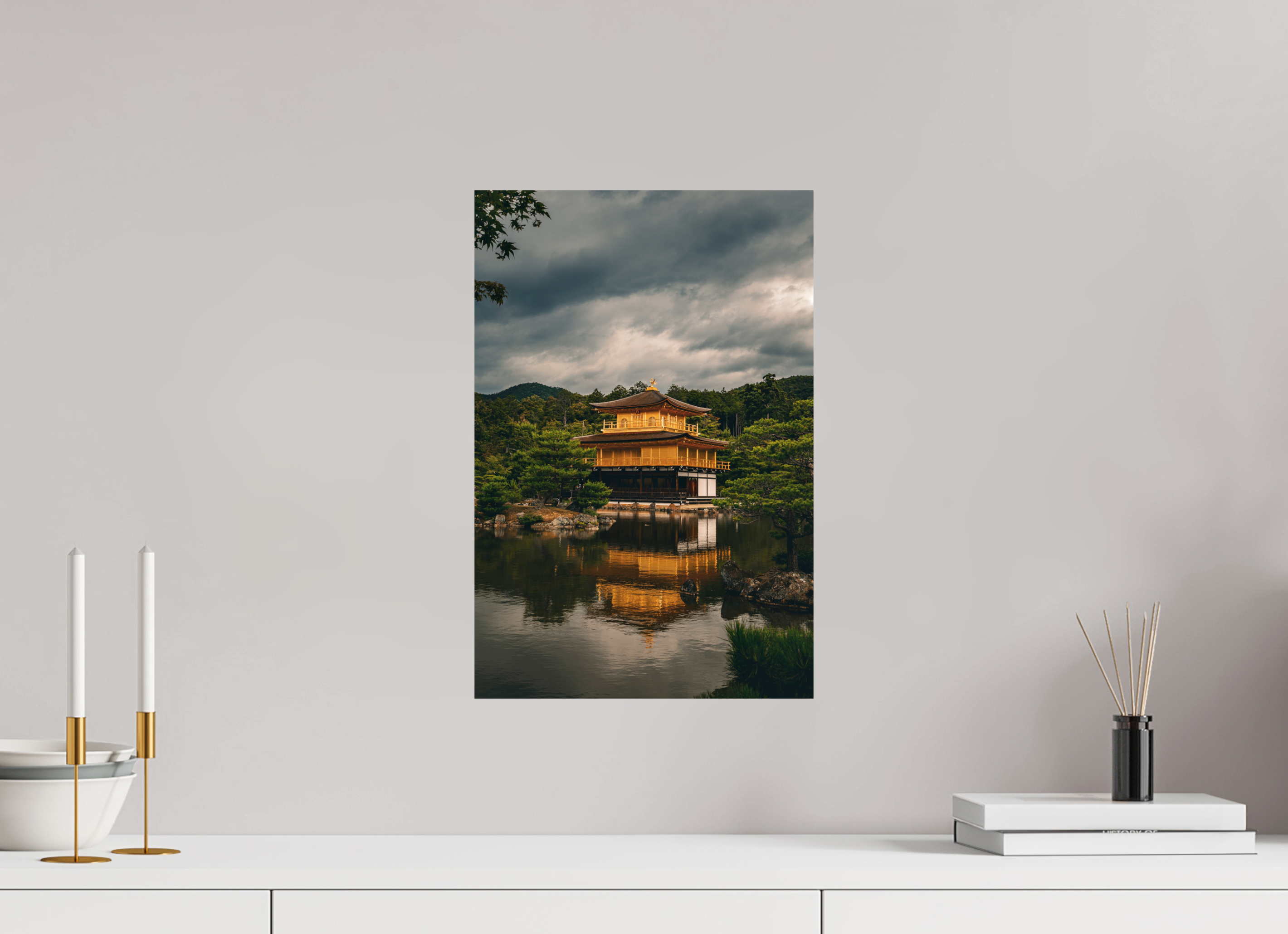 30 x 45 cm, Photo Print On Fuji Crystal DP II Kinkaku-ji