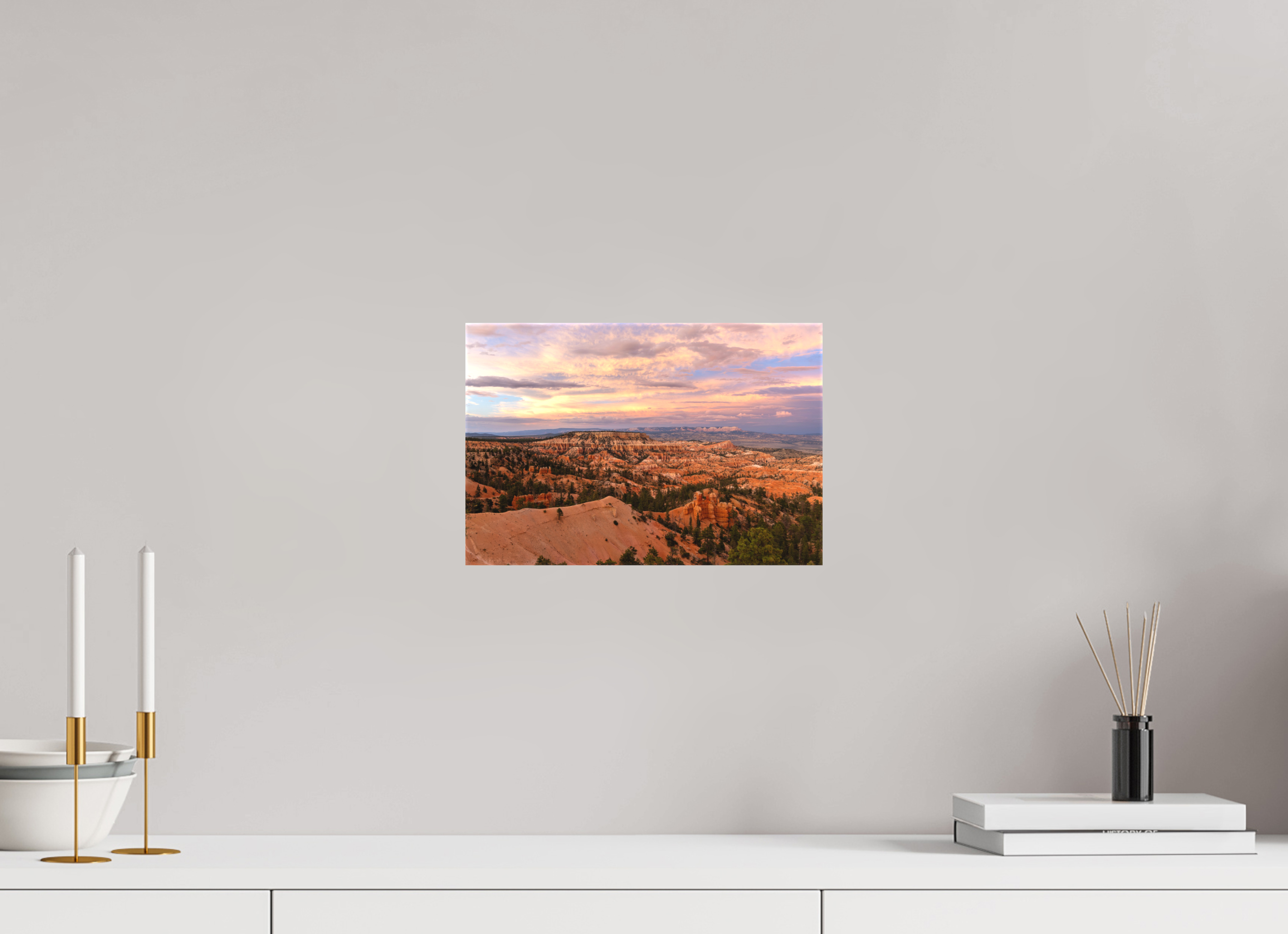 30 x 20 cm, Cadre simple Matte on Stretcher Frame Bryce Canyon