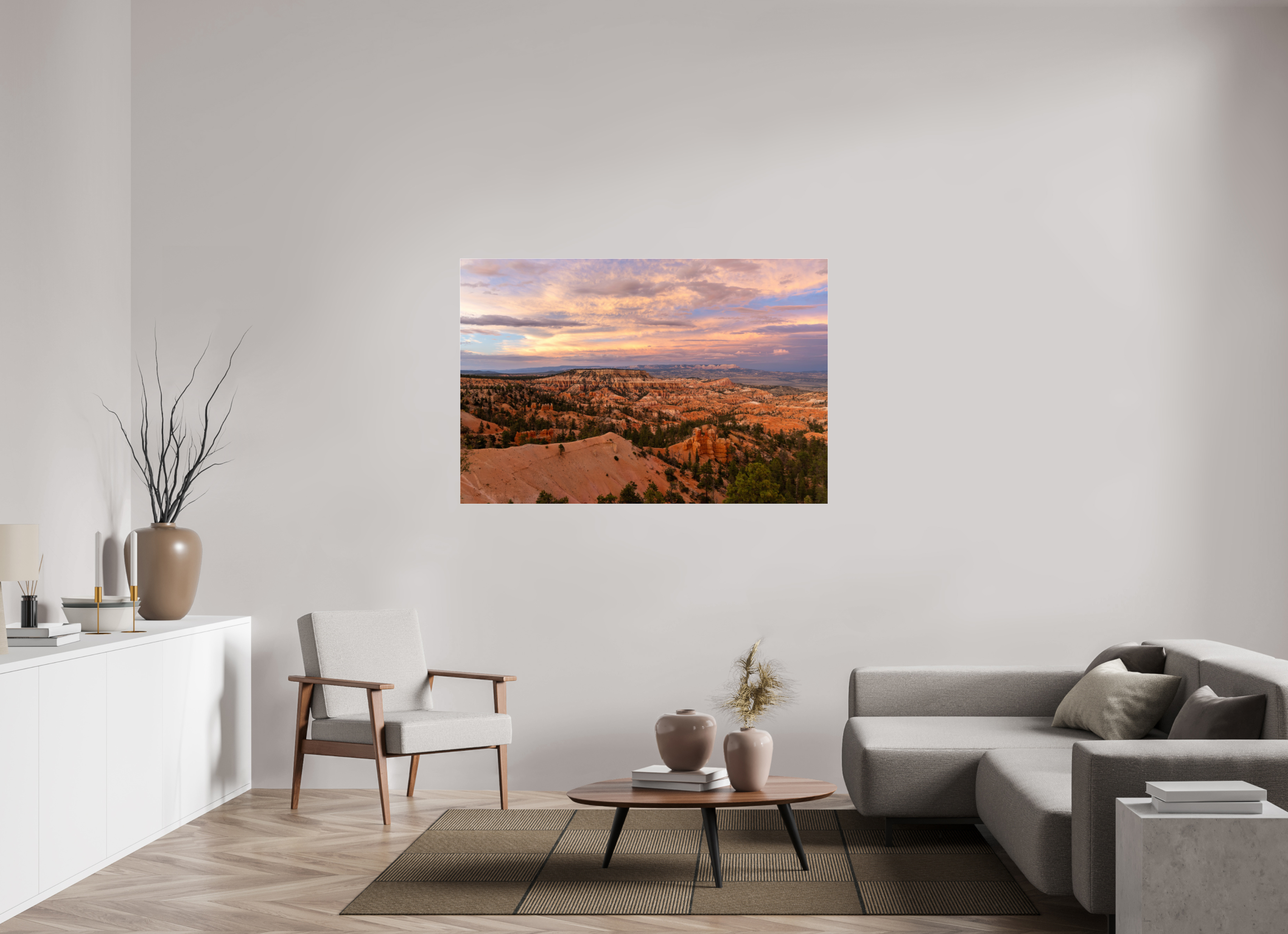 150 x 100 cm, Acrylic Glass Bryce Canyon