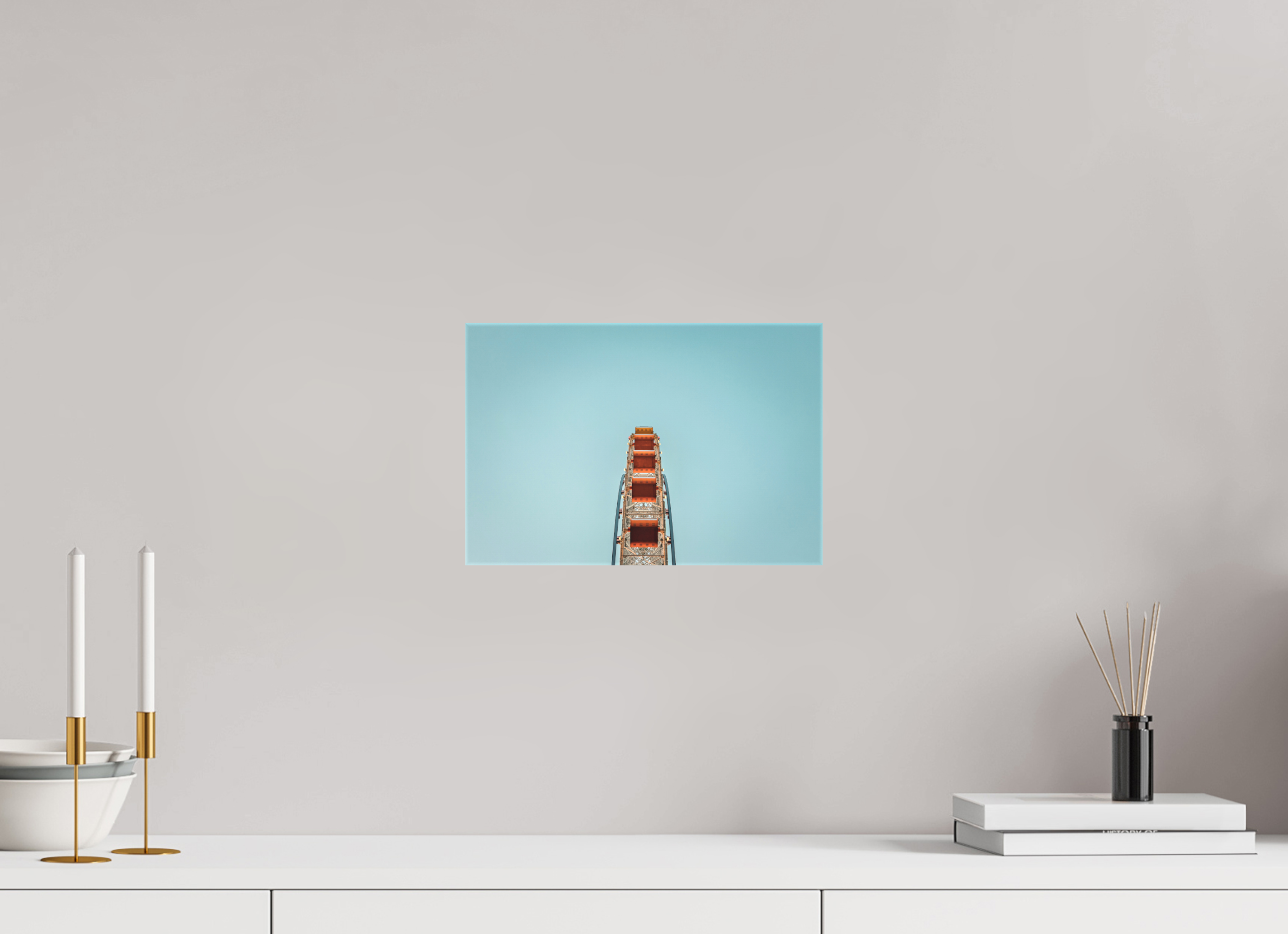 30 x 20 cm, Cadre simple Matte on Stretcher Frame Tempozan