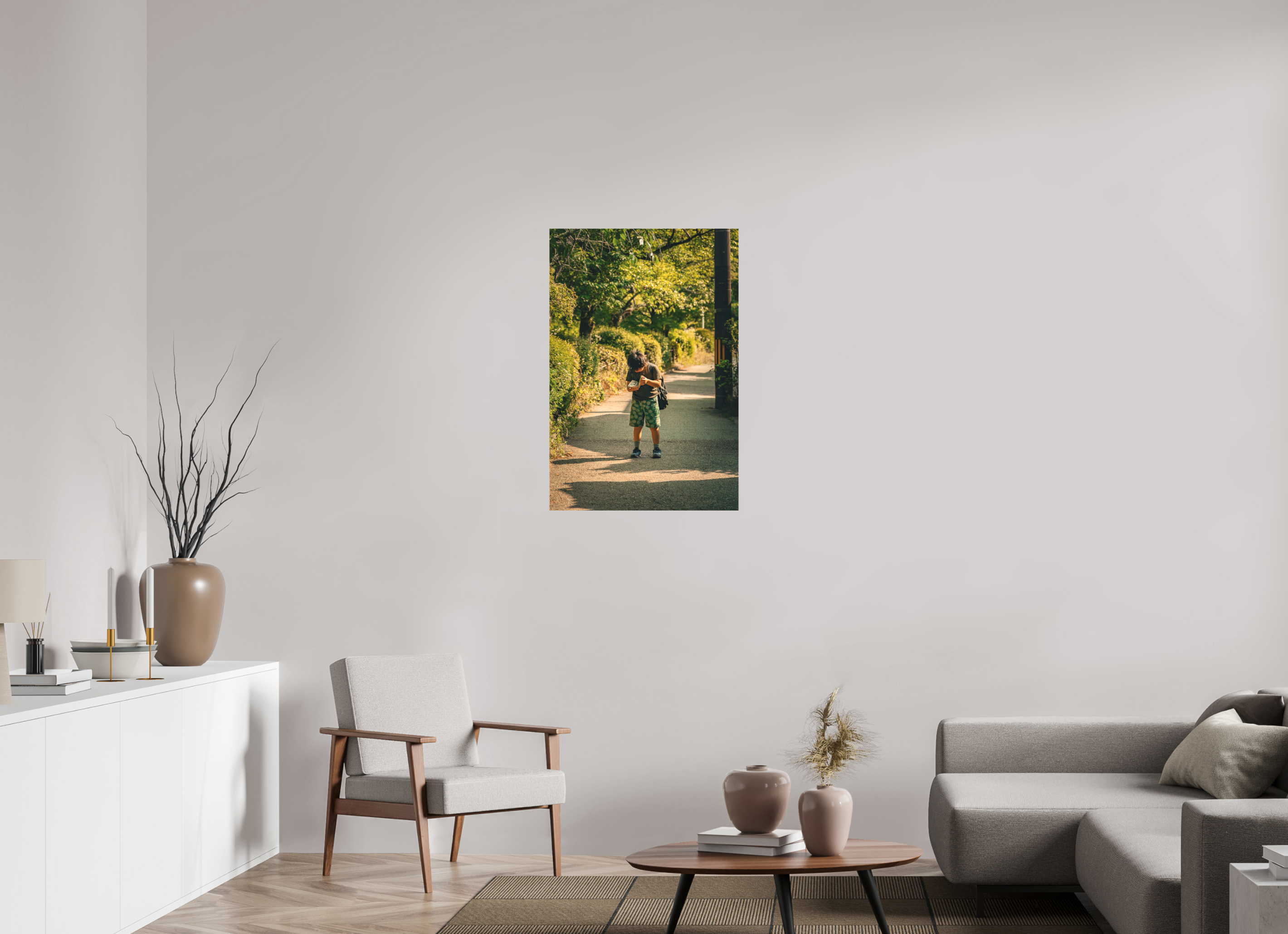 60 x 90 cm, Cadre simple Matte on Stretcher Frame Tetsugaku No Michi