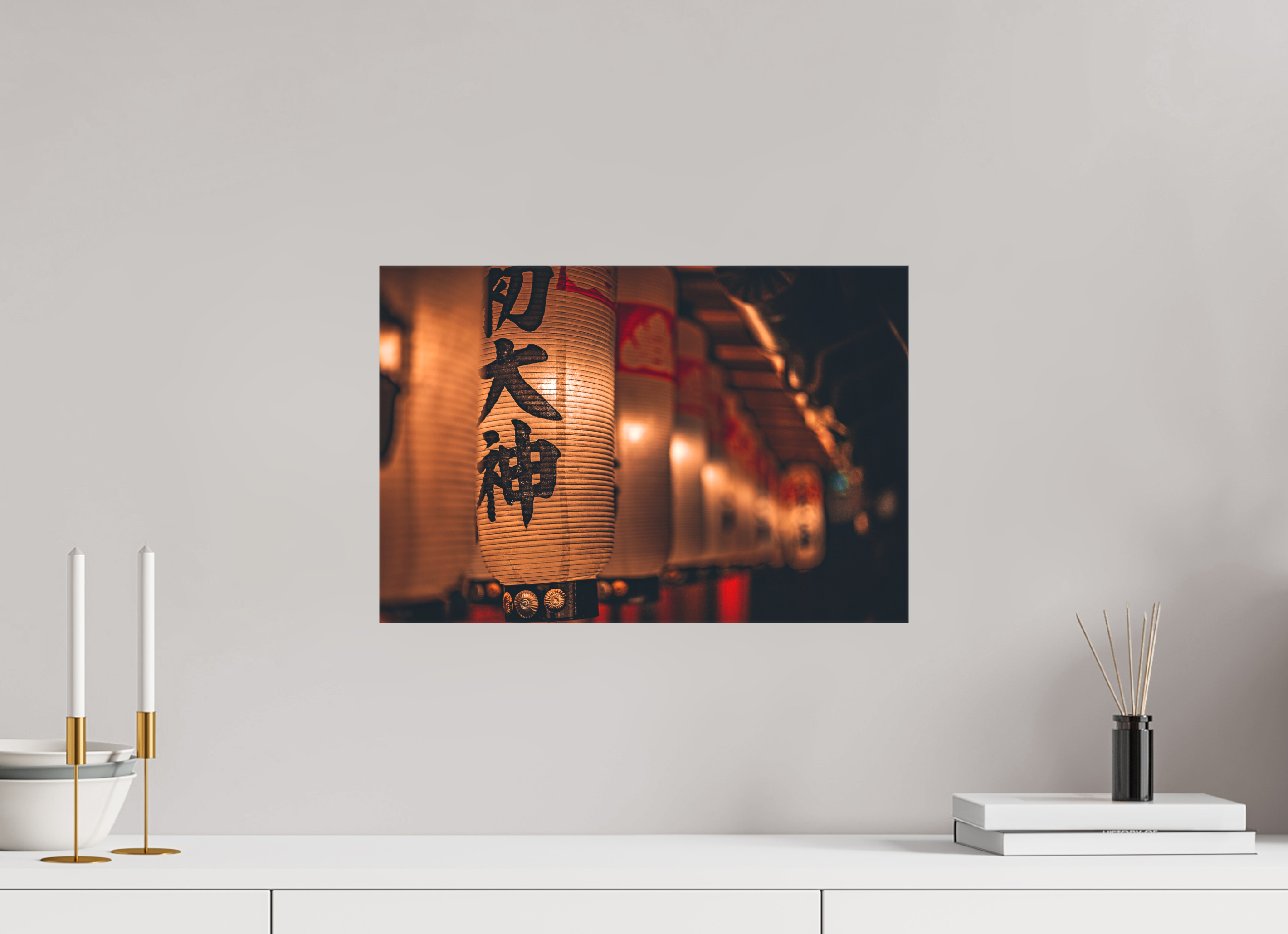 45 x 30 cm, Cadre simple Matte on Stretcher Frame Photo prise par Benjamin Balayre au Japon en Juin 2023