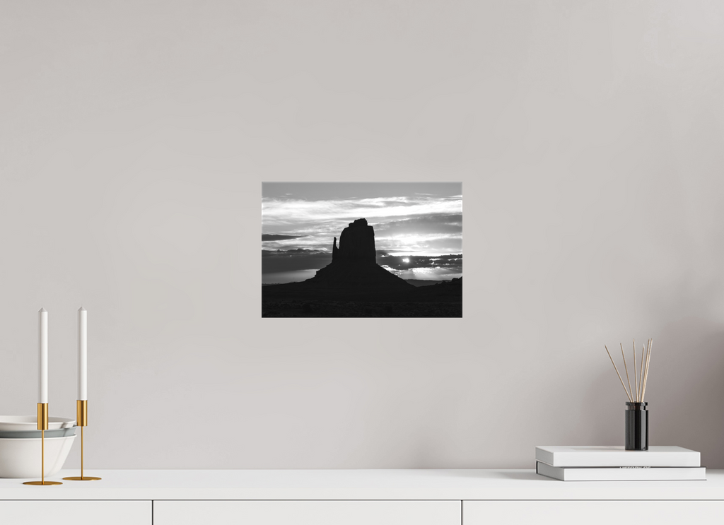 30 x 20 cm, Cadre simple Matte on Stretcher Frame East Mitten Butte