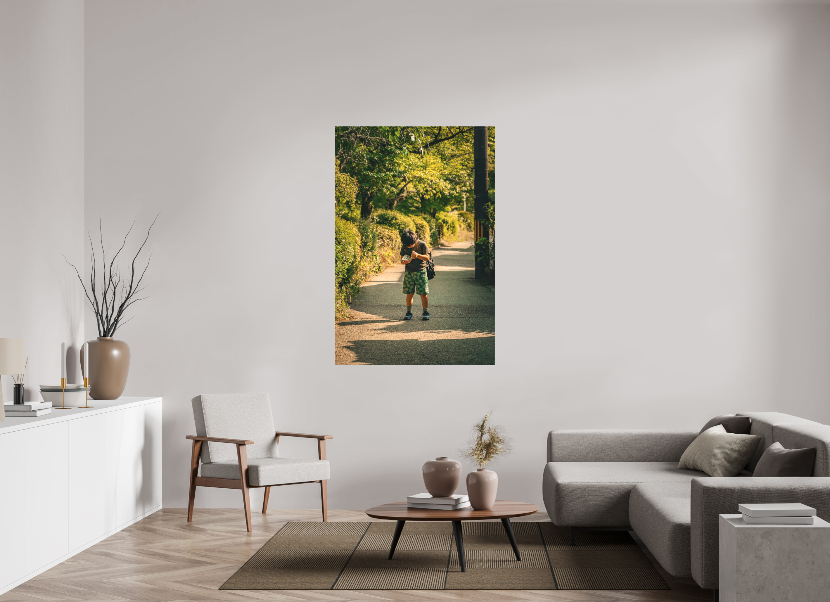 100 x 150 cm, Cadre simple Matte on Stretcher Frame Tetsugaku No Michi