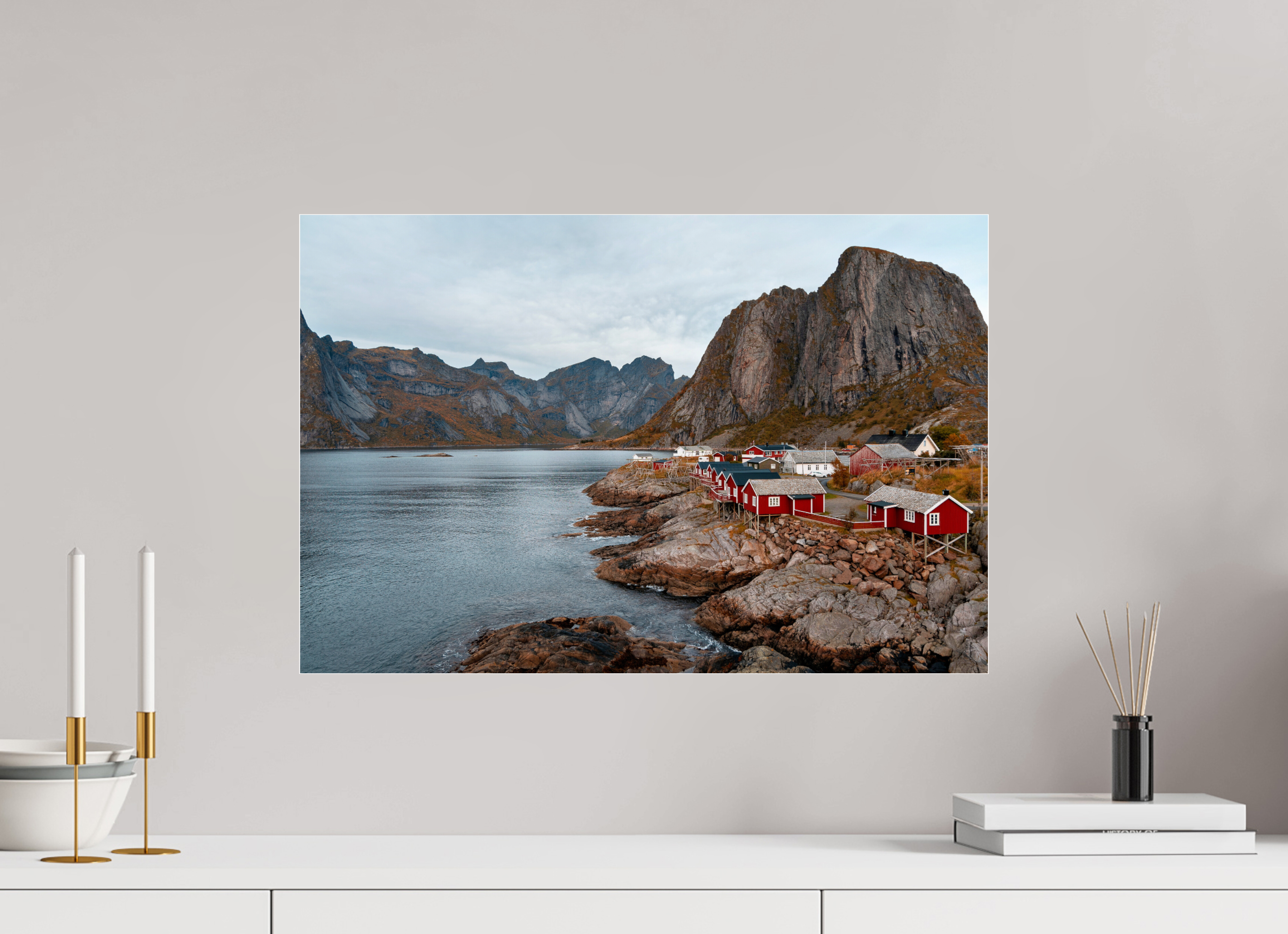 60 x 40 cm, Photo Print Under Acrylic Glass Reine