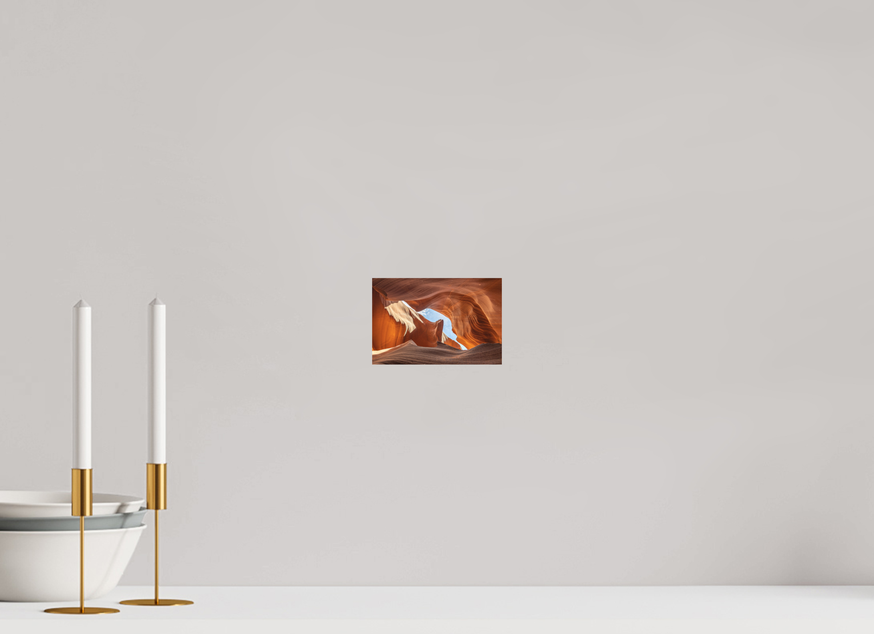 15 x 10 cm, Aluminium Antelope Canyon