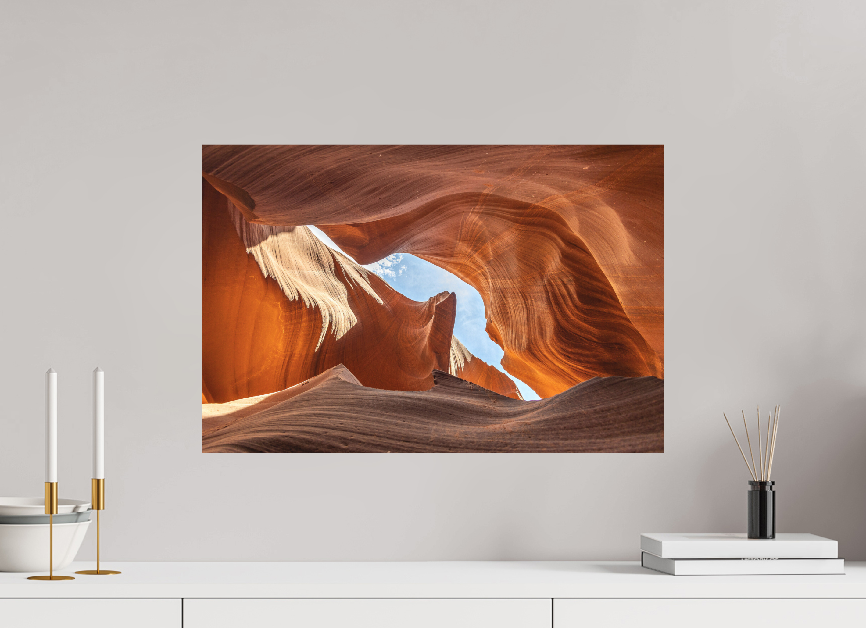 60 x 40 cm, Aluminium Antelope Canyon