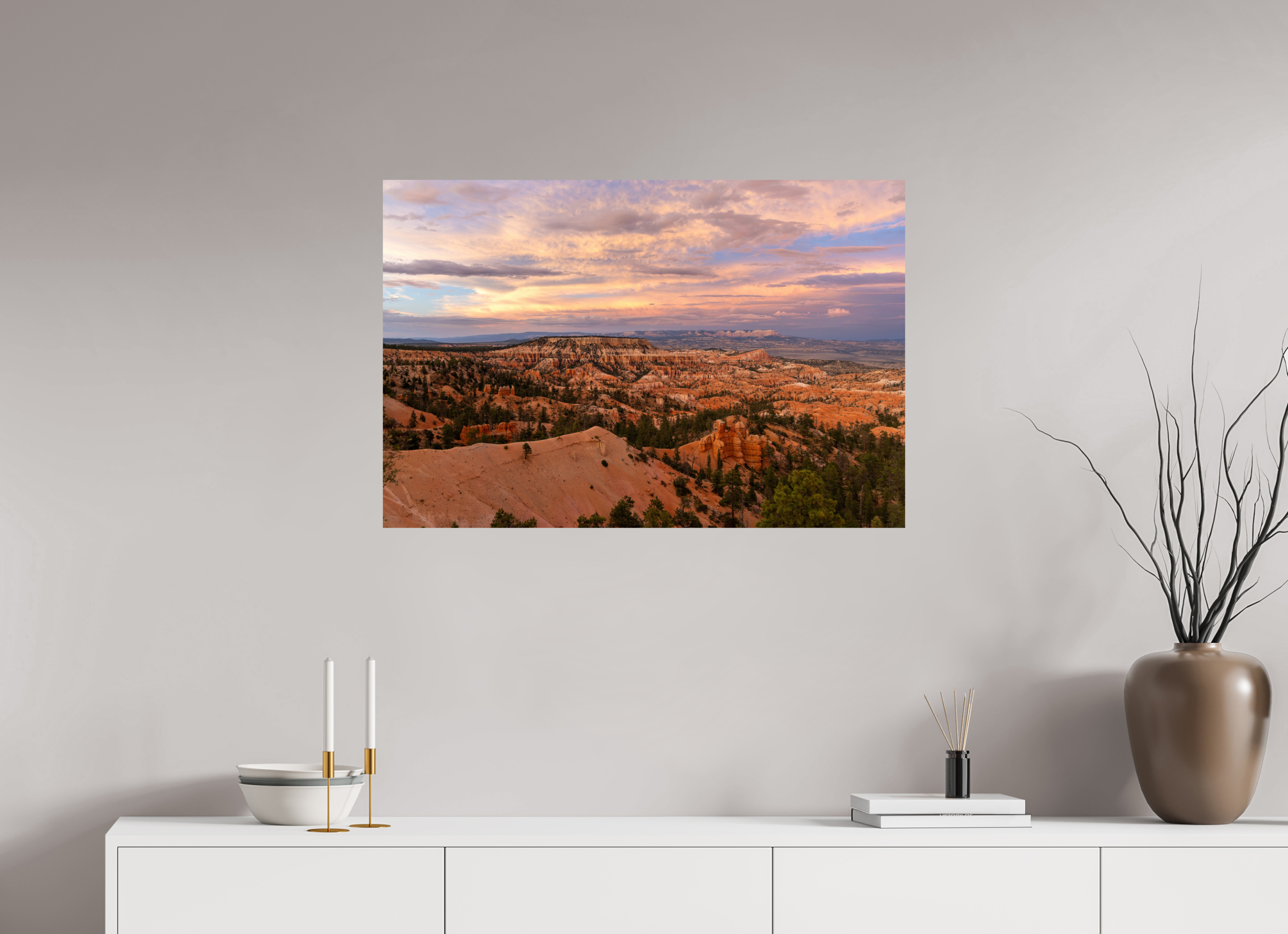 90 x 60 cm, Photo Print On Fuji Crystal DP II Bryce Canyon
