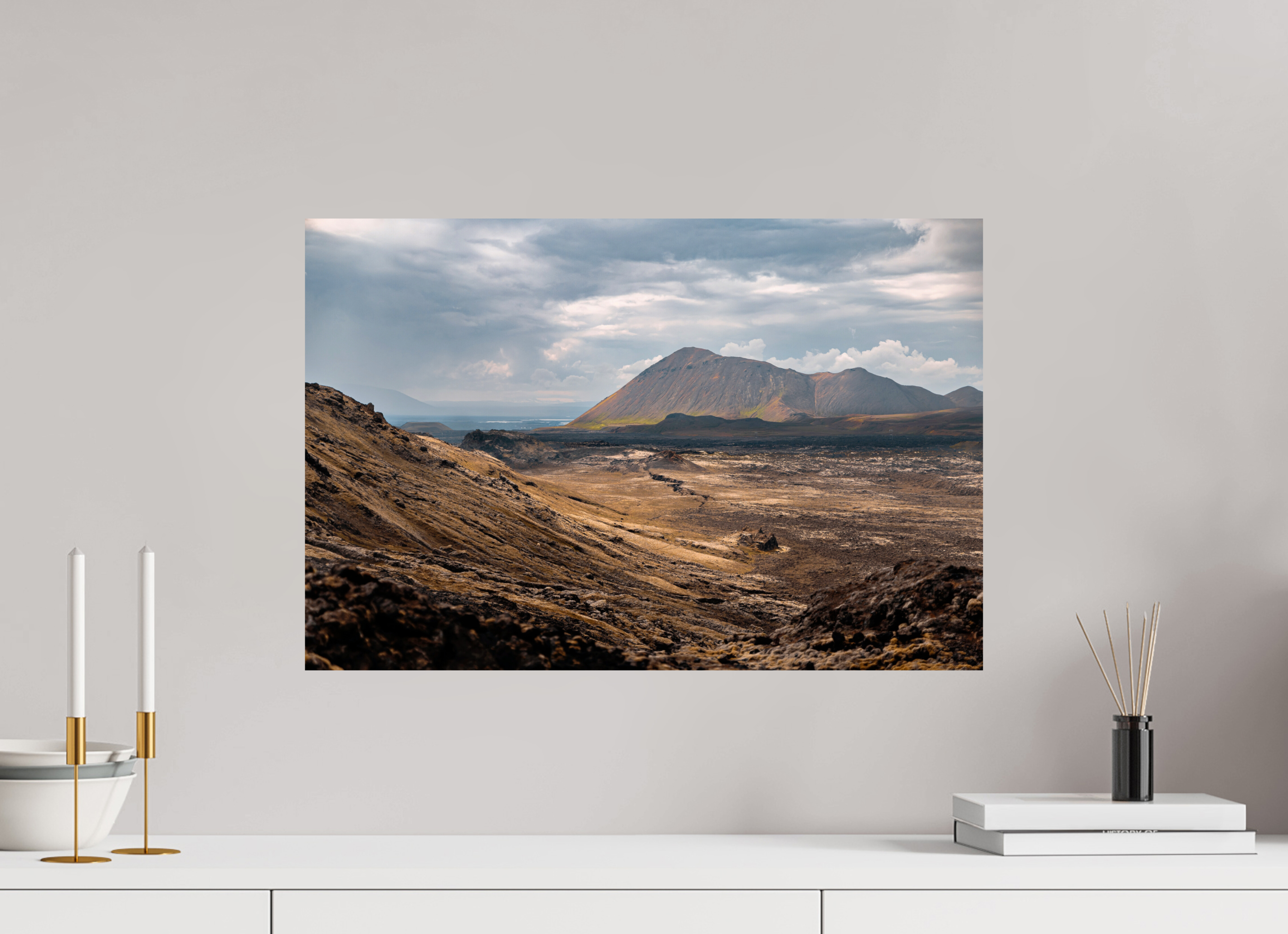60 x 40 cm, Photo Print On Fuji Crystal DP II Fire Land