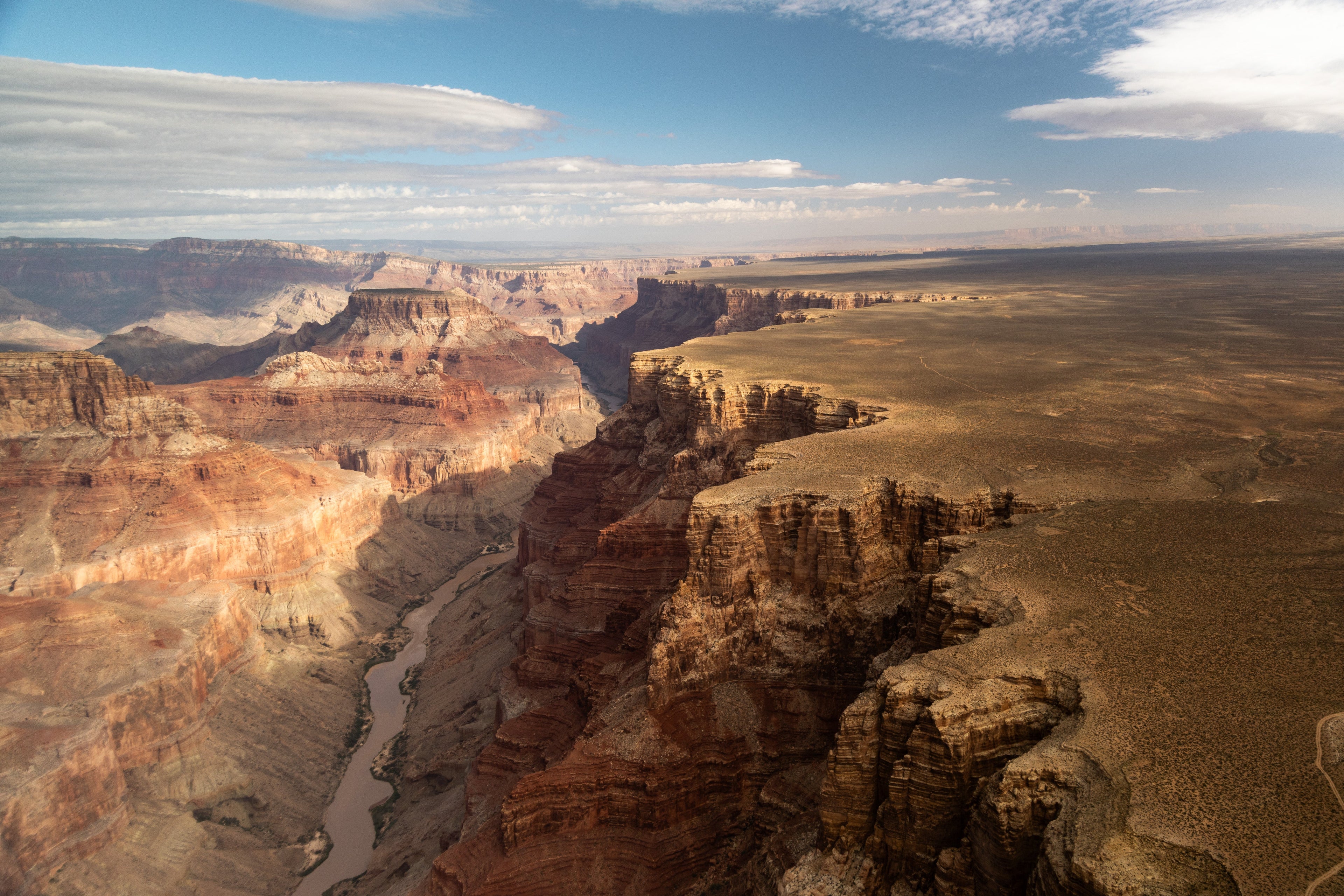 Grand Canyon vue du ciel
