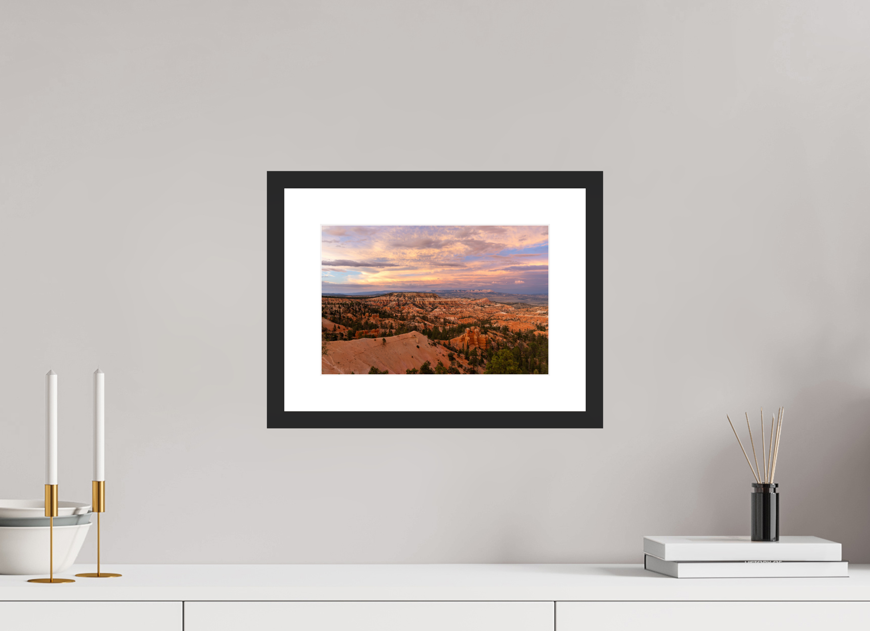 30 x 20 cm, Cadre avec passe partout Bryce Canyon