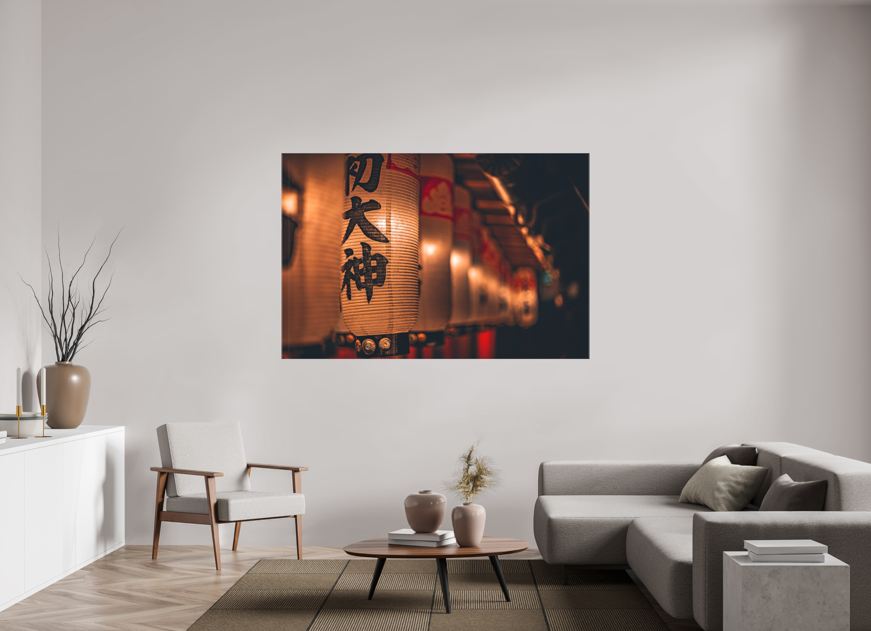 180 x 120 cm, Cadre simple Matte on Stretcher Frame Photo prise par Benjamin Balayre au Japon en Juin 2023