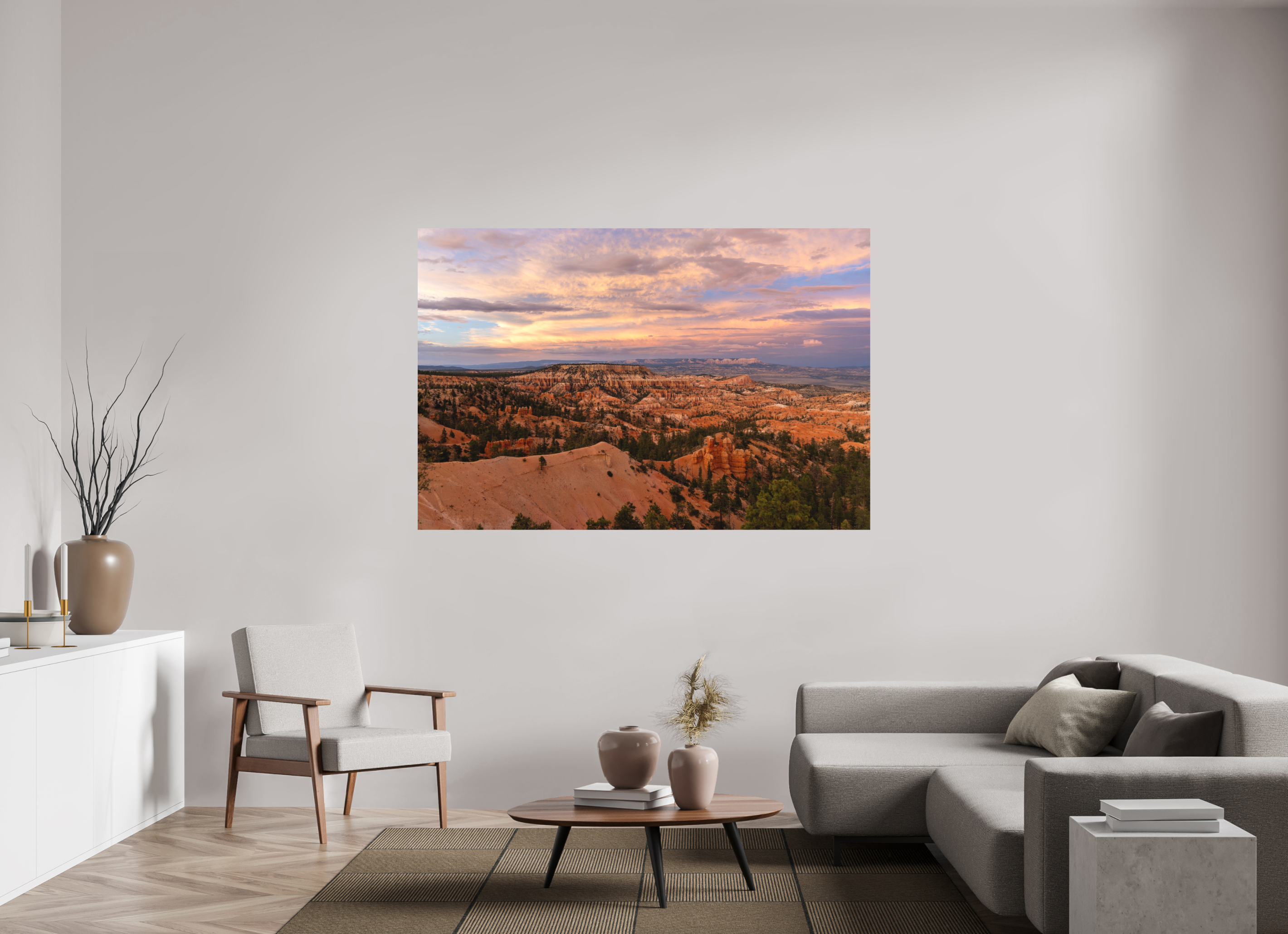 180 x 120 cm, Aluminium Bryce Canyon