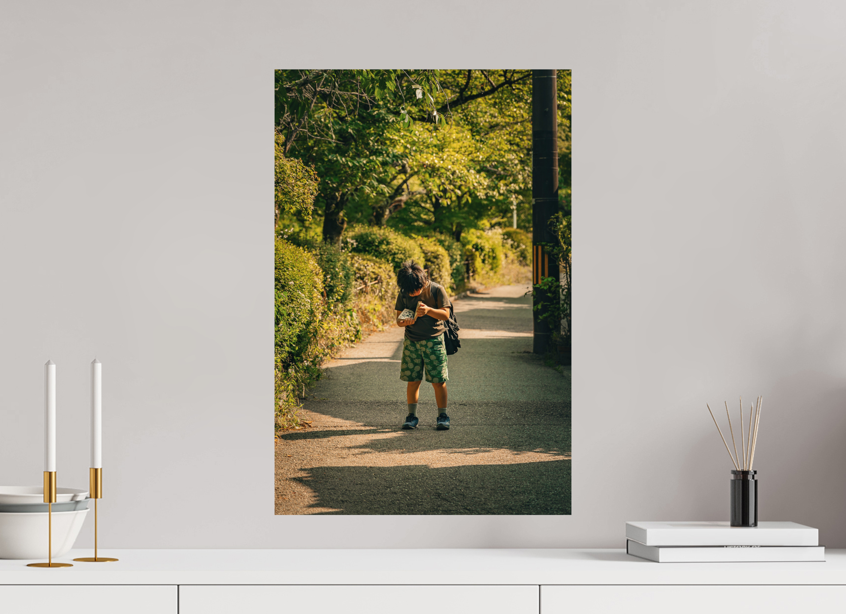 40 x 60 cm, Photo Print On Fuji Crystal DP II Tetsugaku No Michi