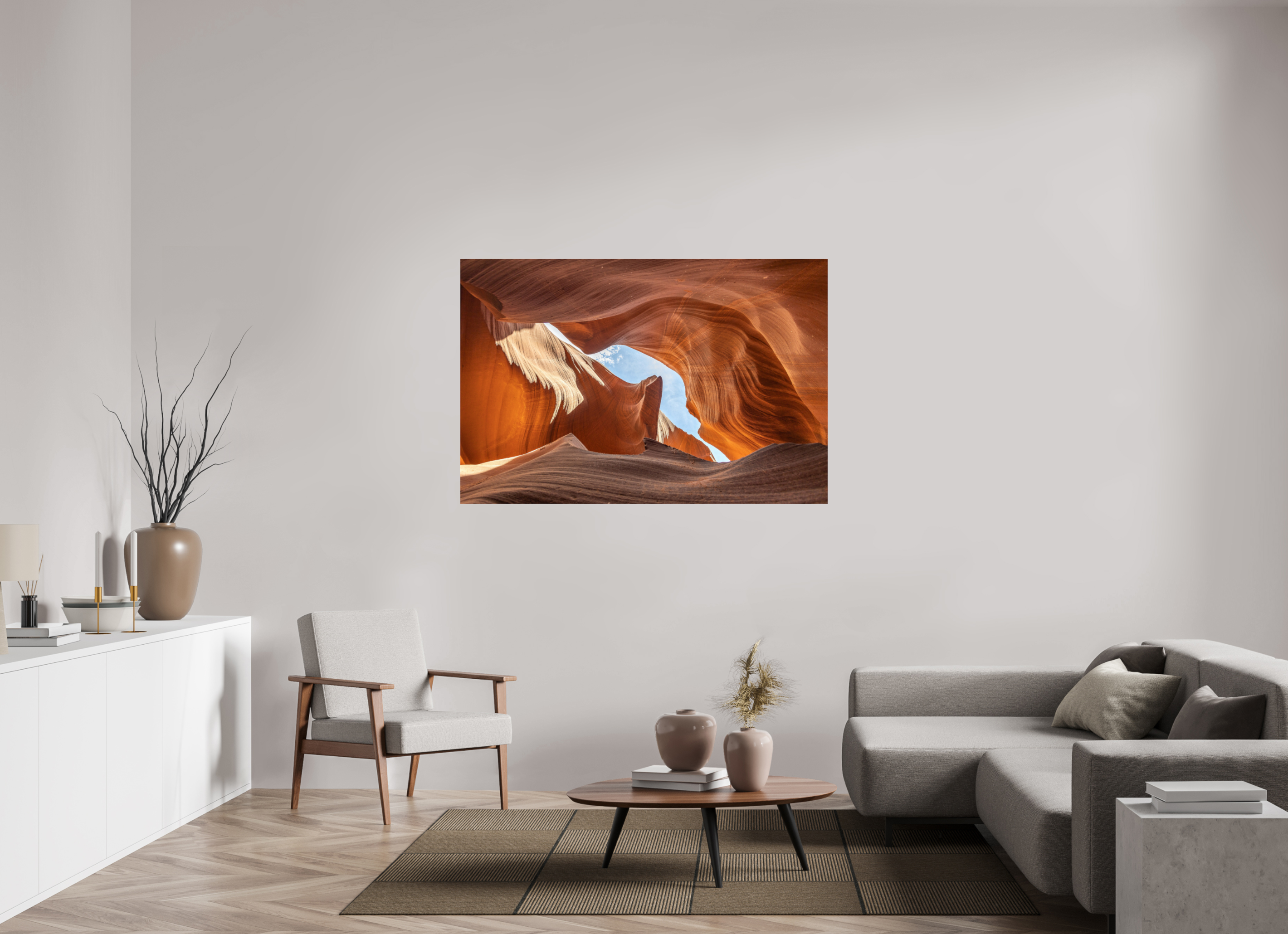 150 x 100 cm, Acrylic Glass Antelope Canyon