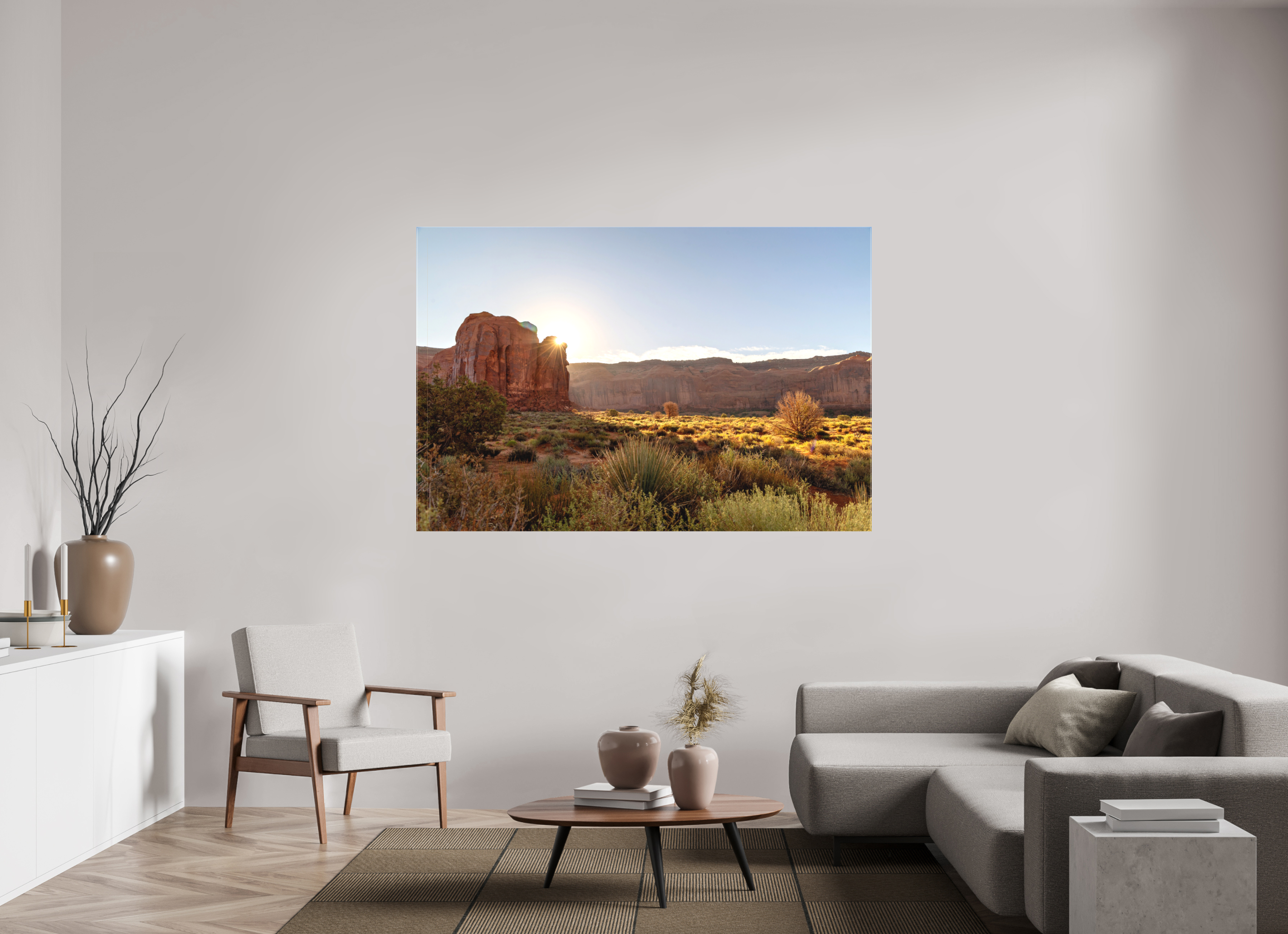 180 x 120 cm, Cadre simple Matte on Stretcher Frame Mesa