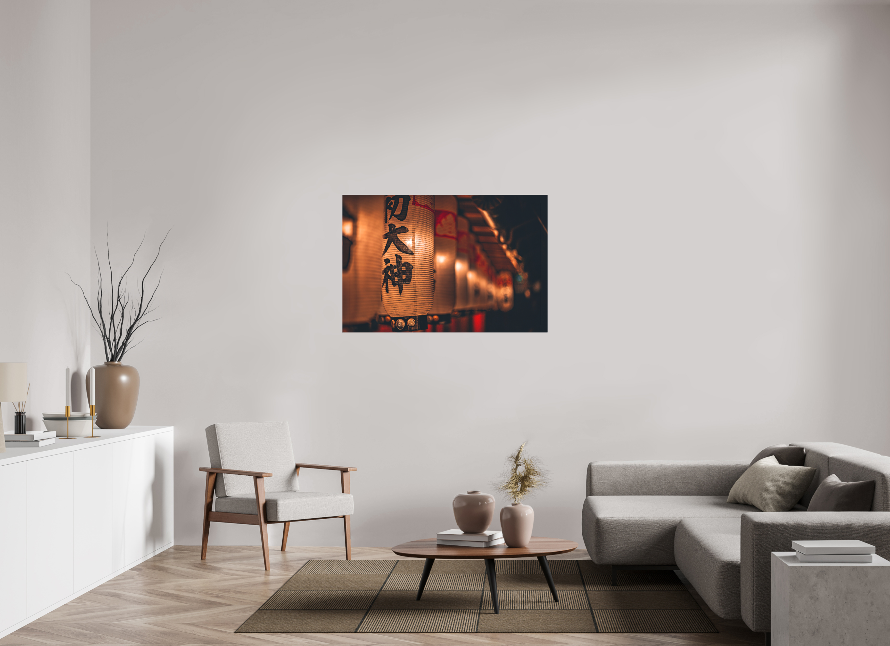 120 x 80 cm, Cadre simple Matte on Stretcher Frame Photo prise par Benjamin Balayre au Japon en Juin 2023