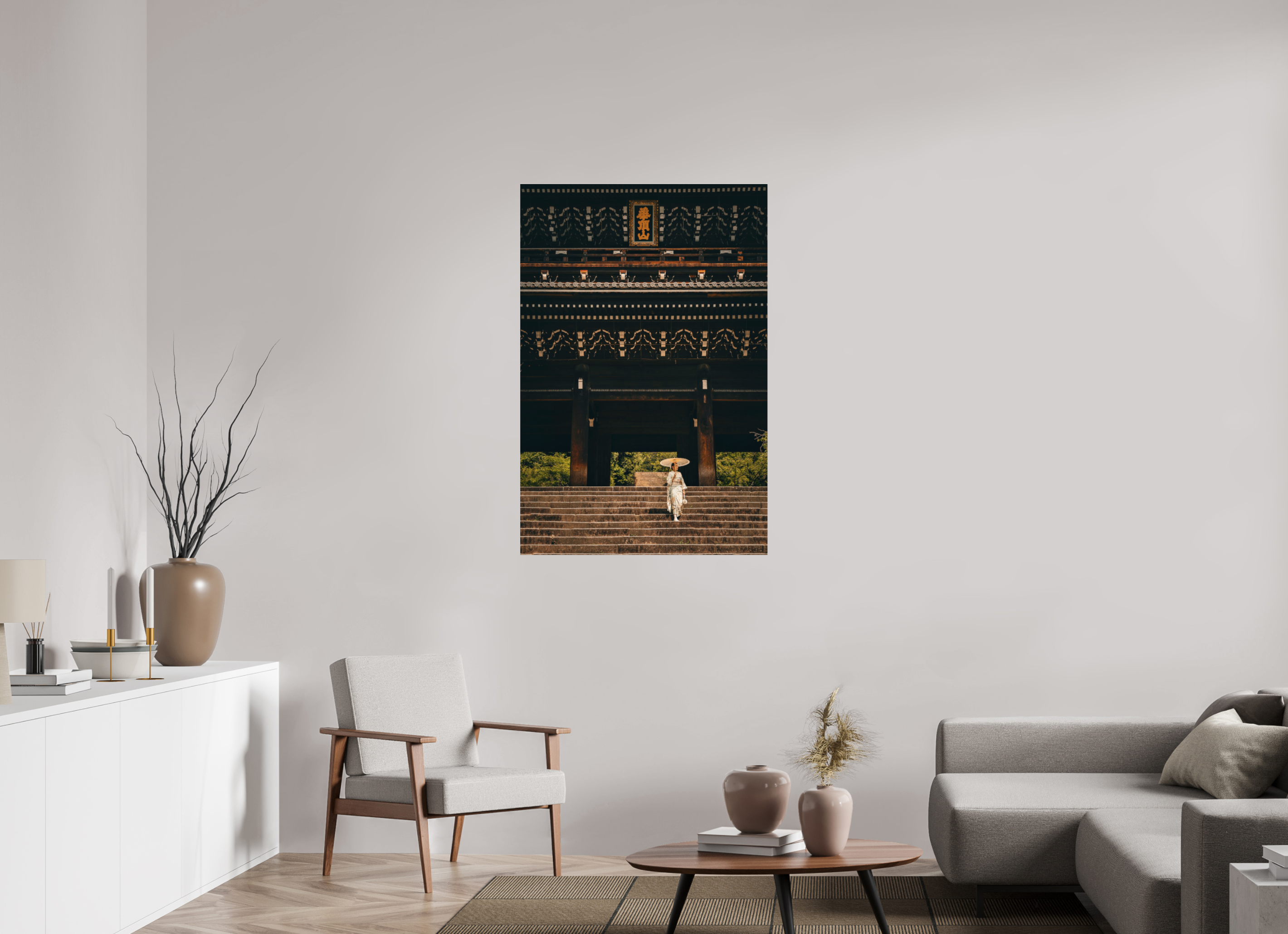 80 x 120 cm, Acrylic Glass Chion-in Temple