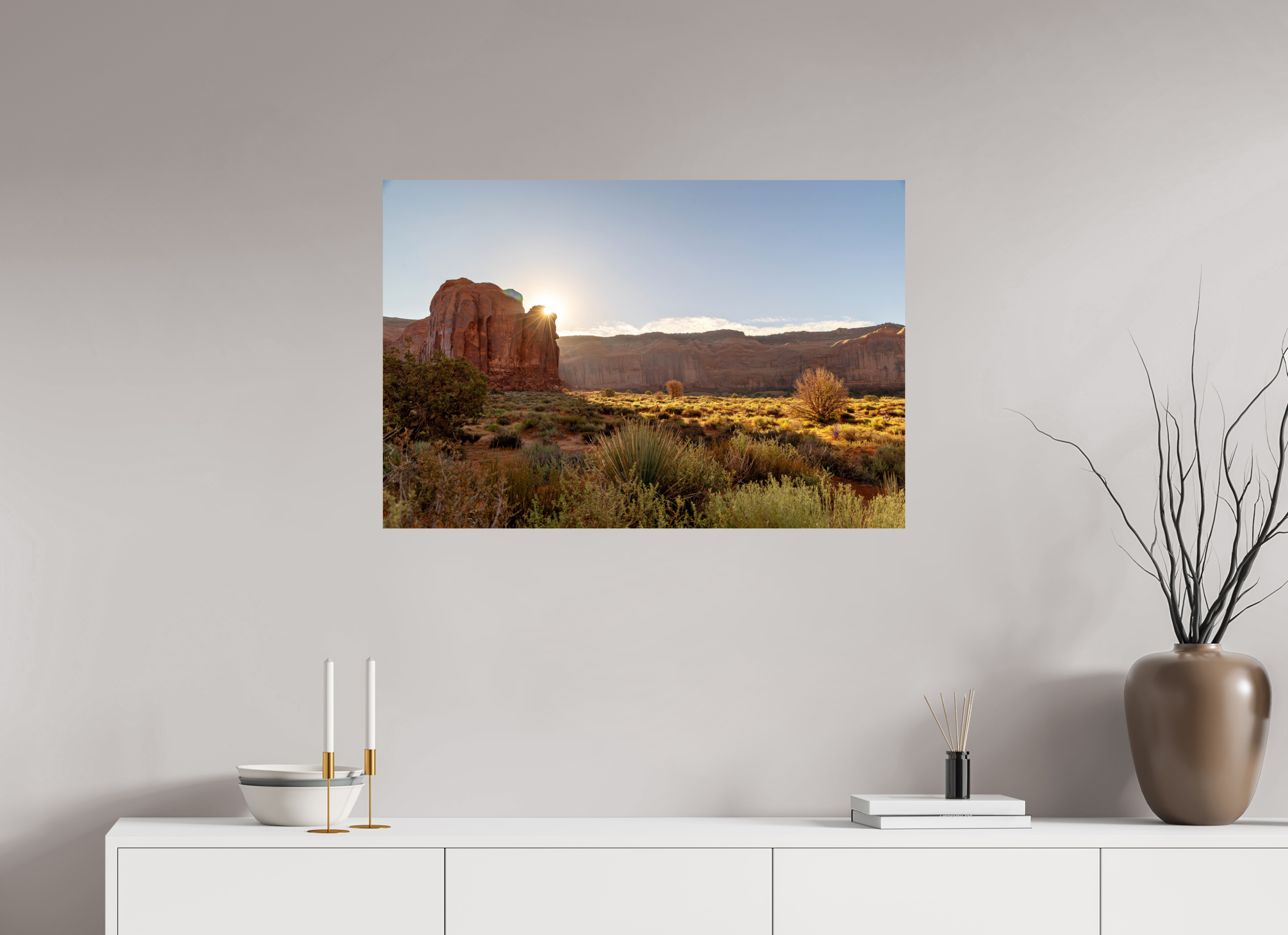 90 x 60 cm, Photo Print On Fuji Crystal DP II Mesa
