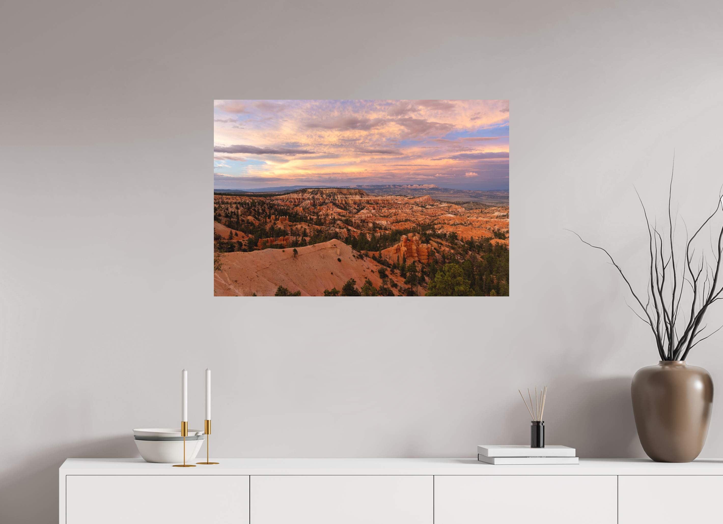 90 x 60 cm, Aluminium Bryce Canyon