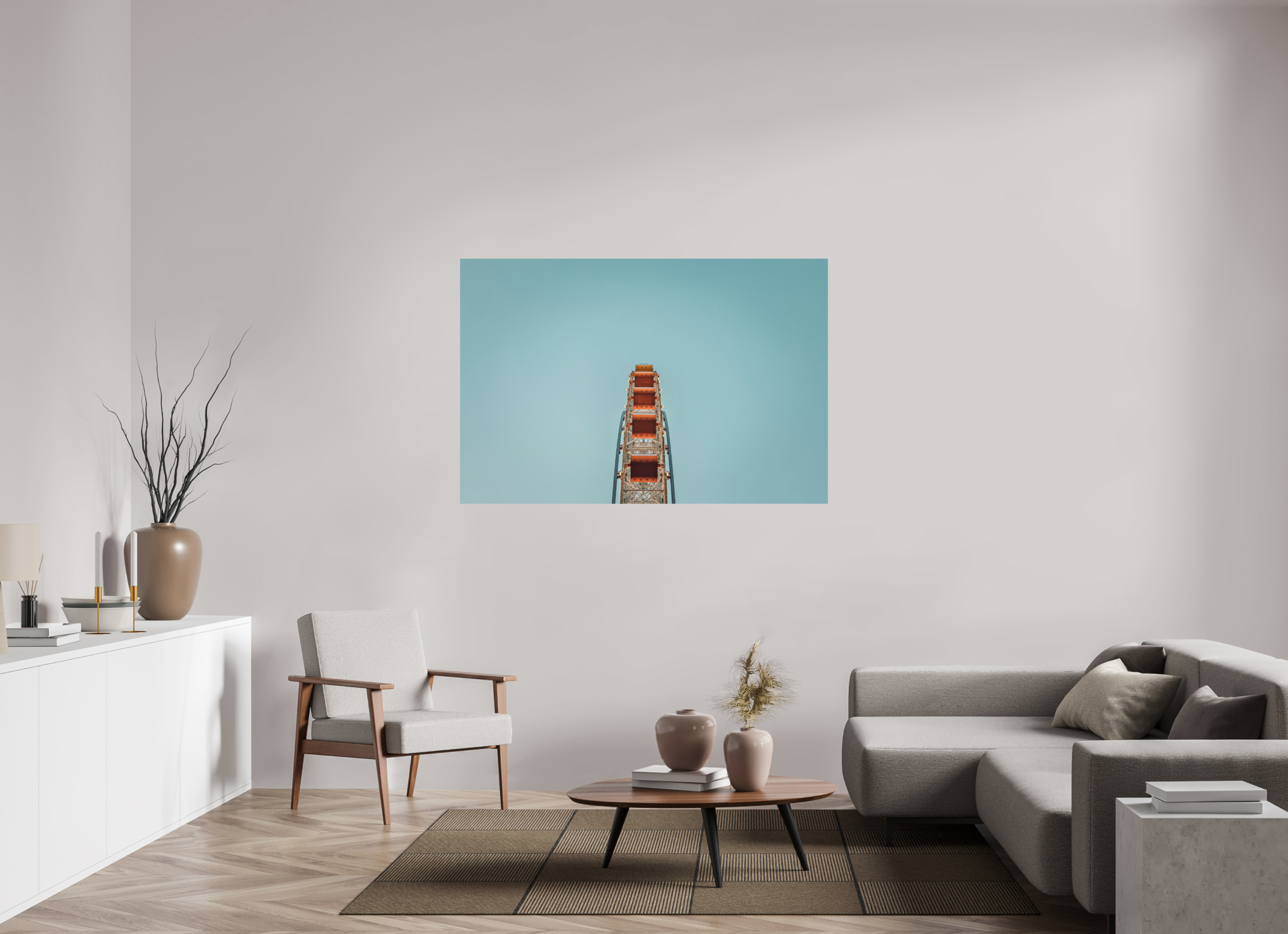 150 x 100 cm, Aluminium Tempozan