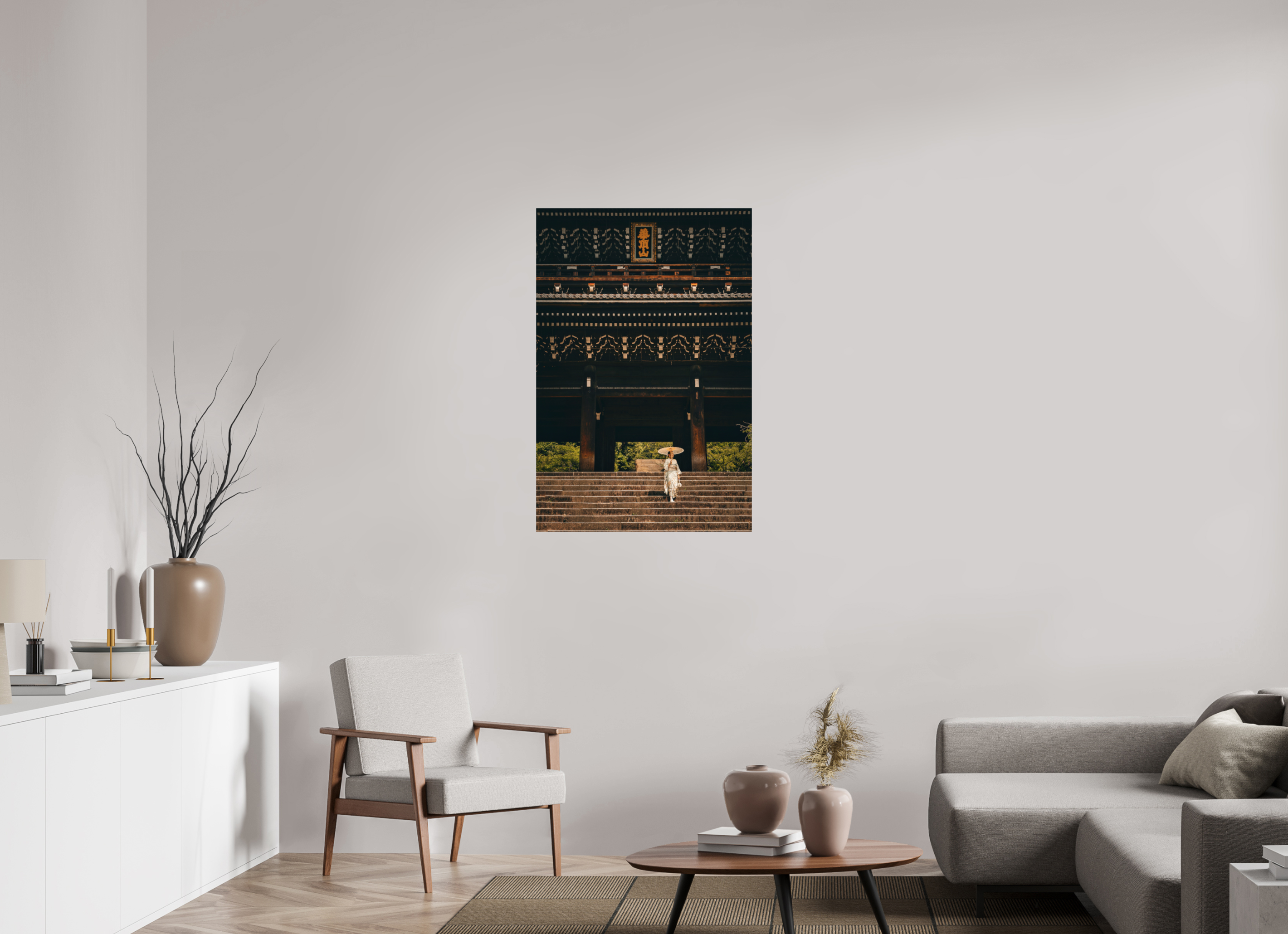 70 x 105 cm, Photo Print On Fuji Crystal DP II Chion-in Temple