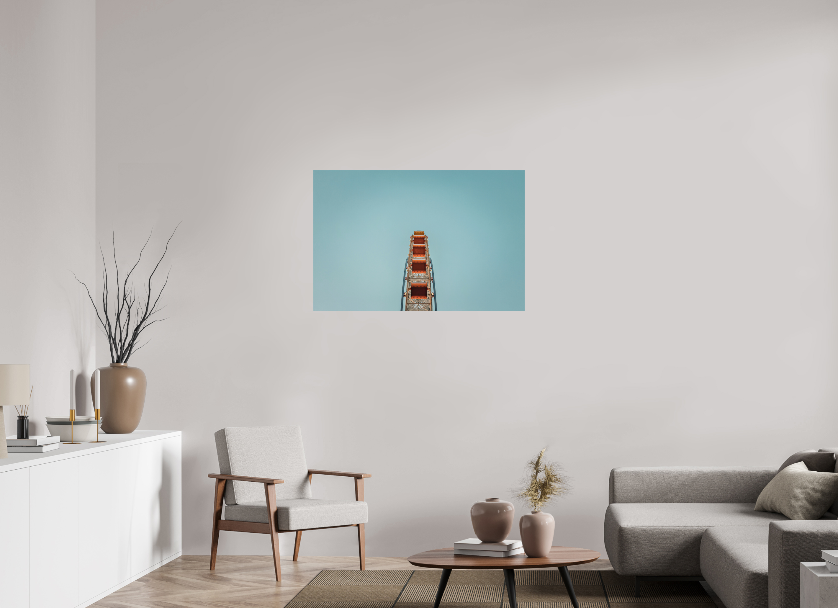 105 x 70 cm, Acrylic Glass Tempozan