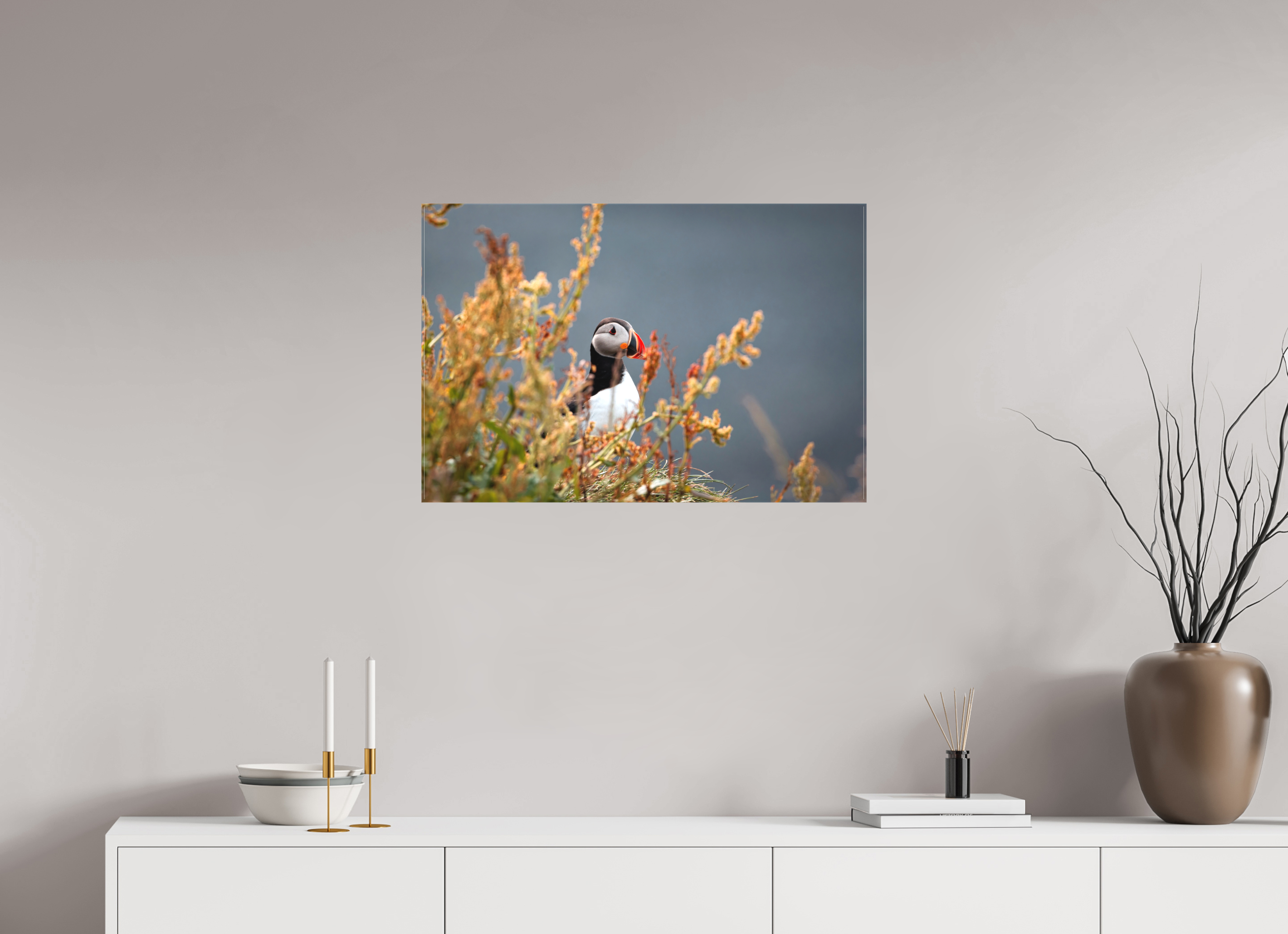 75 x 50 cm, Macareux Macareux 2