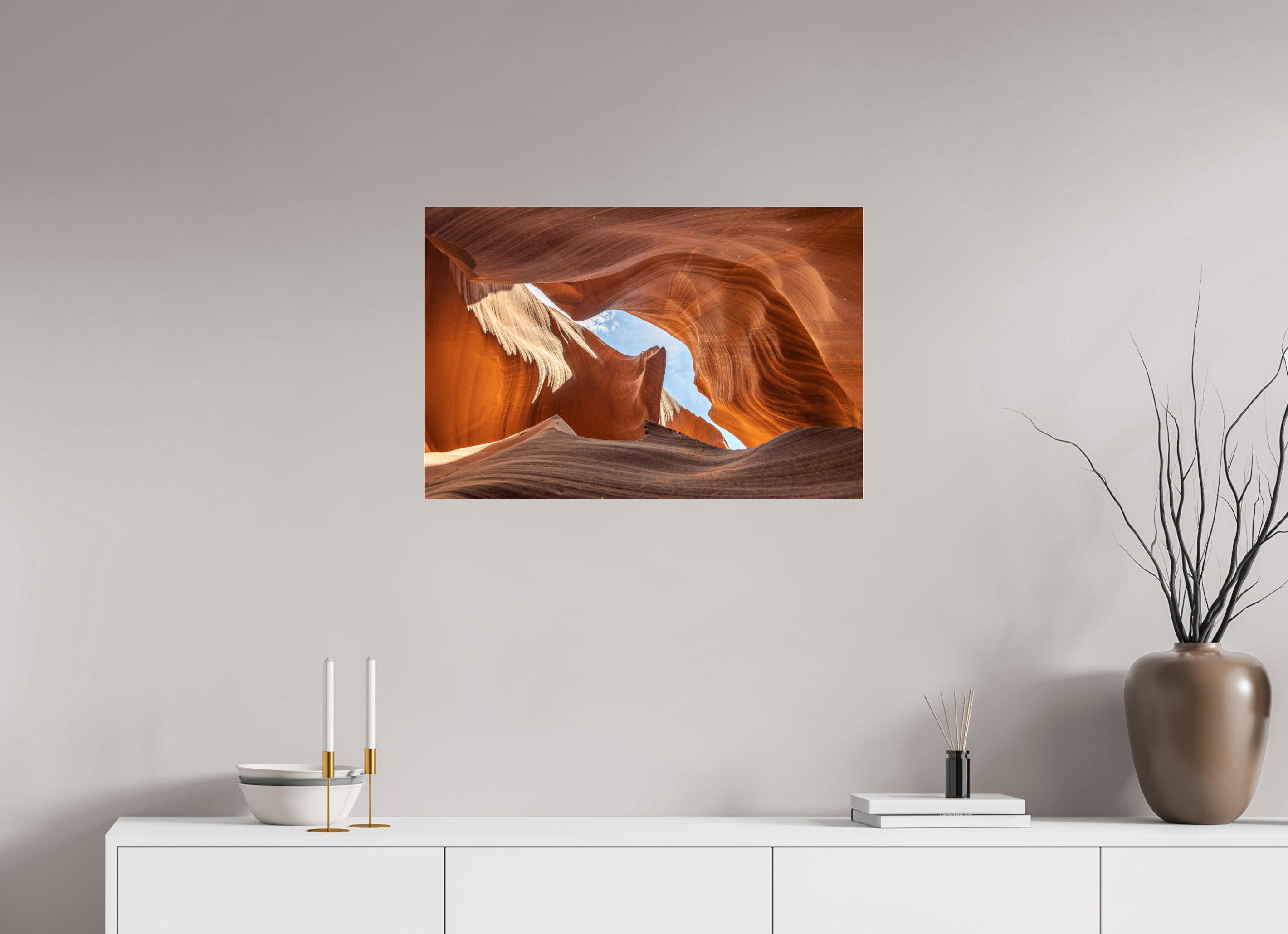 75 x 50 cm, Acrylic Glass Antelope Canyon