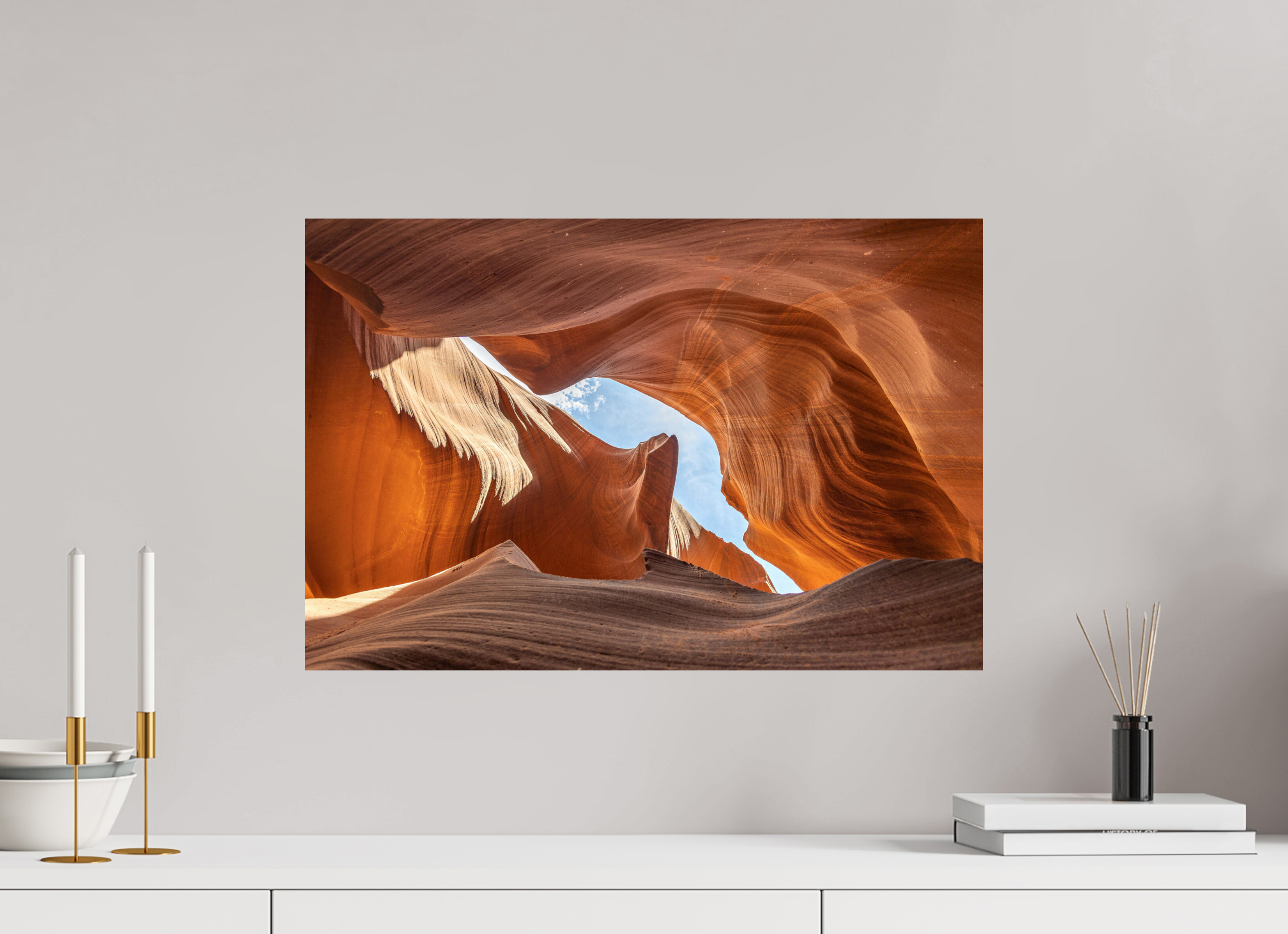 60 x 40 cm, Photo Print On Fuji Crystal DP II Antelope Canyon