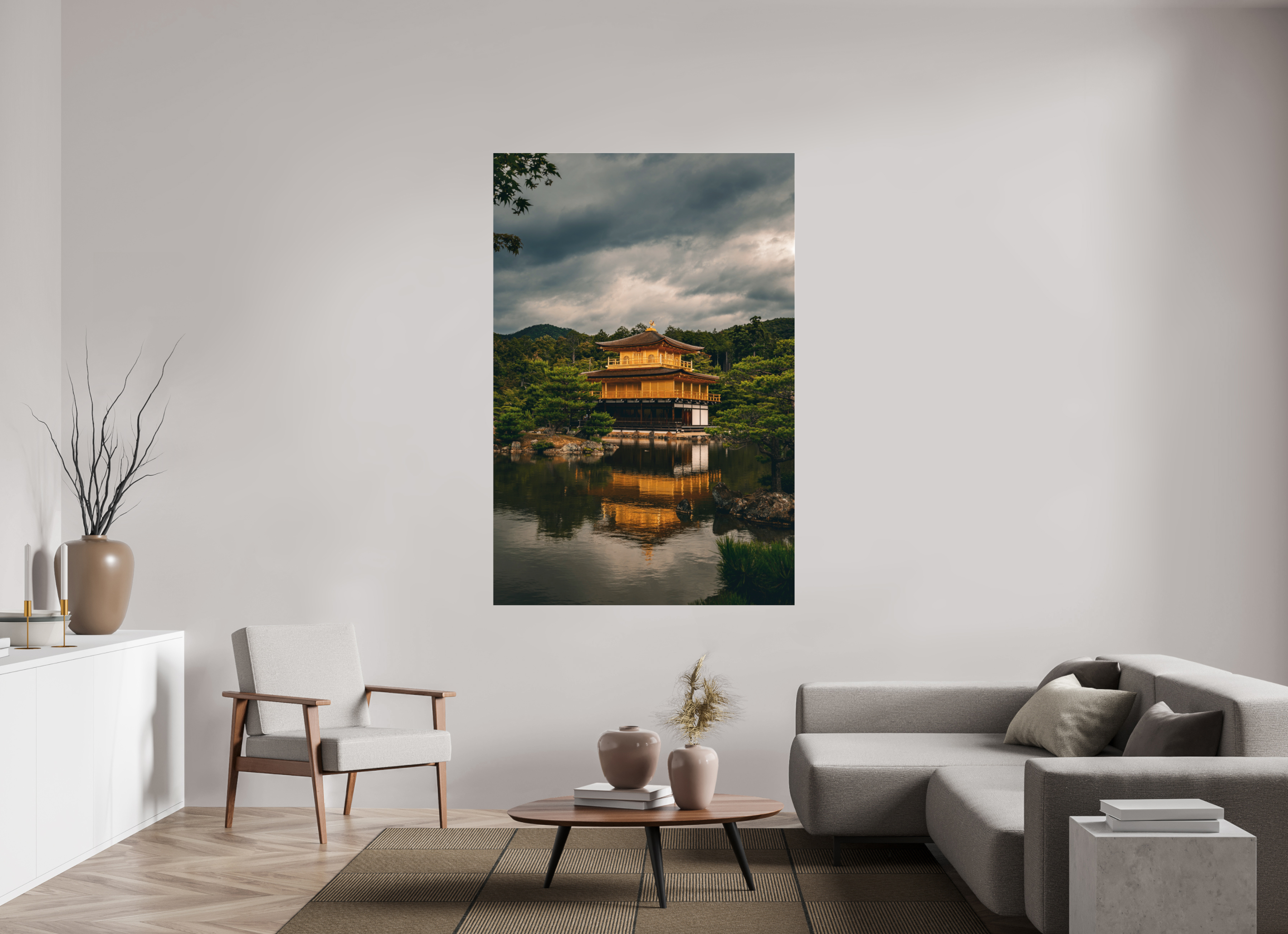120 x 180 cm, Acrylic Glass Kinkaku-ji