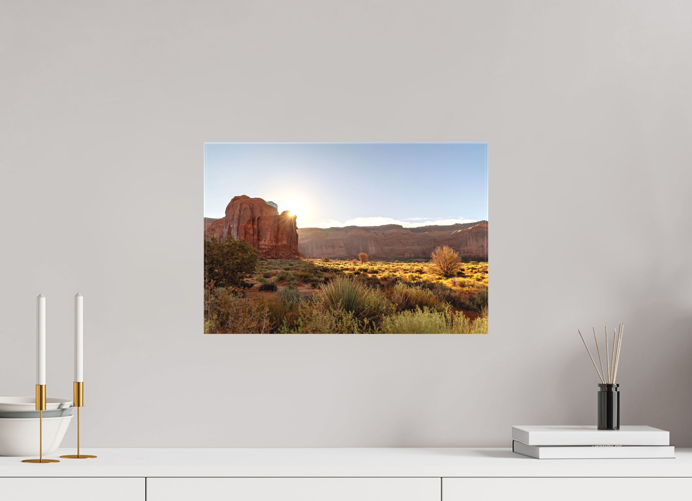 45 x 30 cm, Cadre simple Matte on Stretcher Frame Mesa