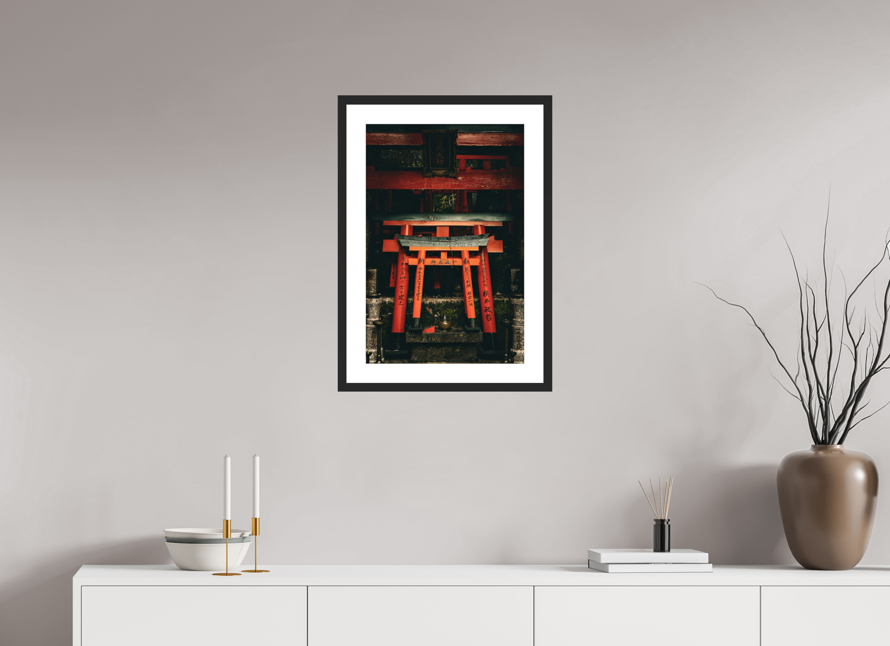 40 x 60 cm, Cadre avec passe partout Kobogataki
